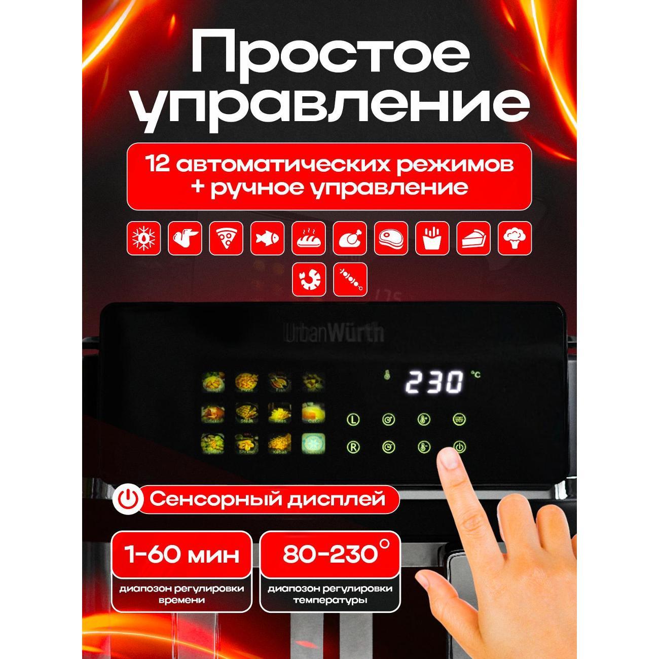 Аэрогриль UrbanWurth UWAG100PRO