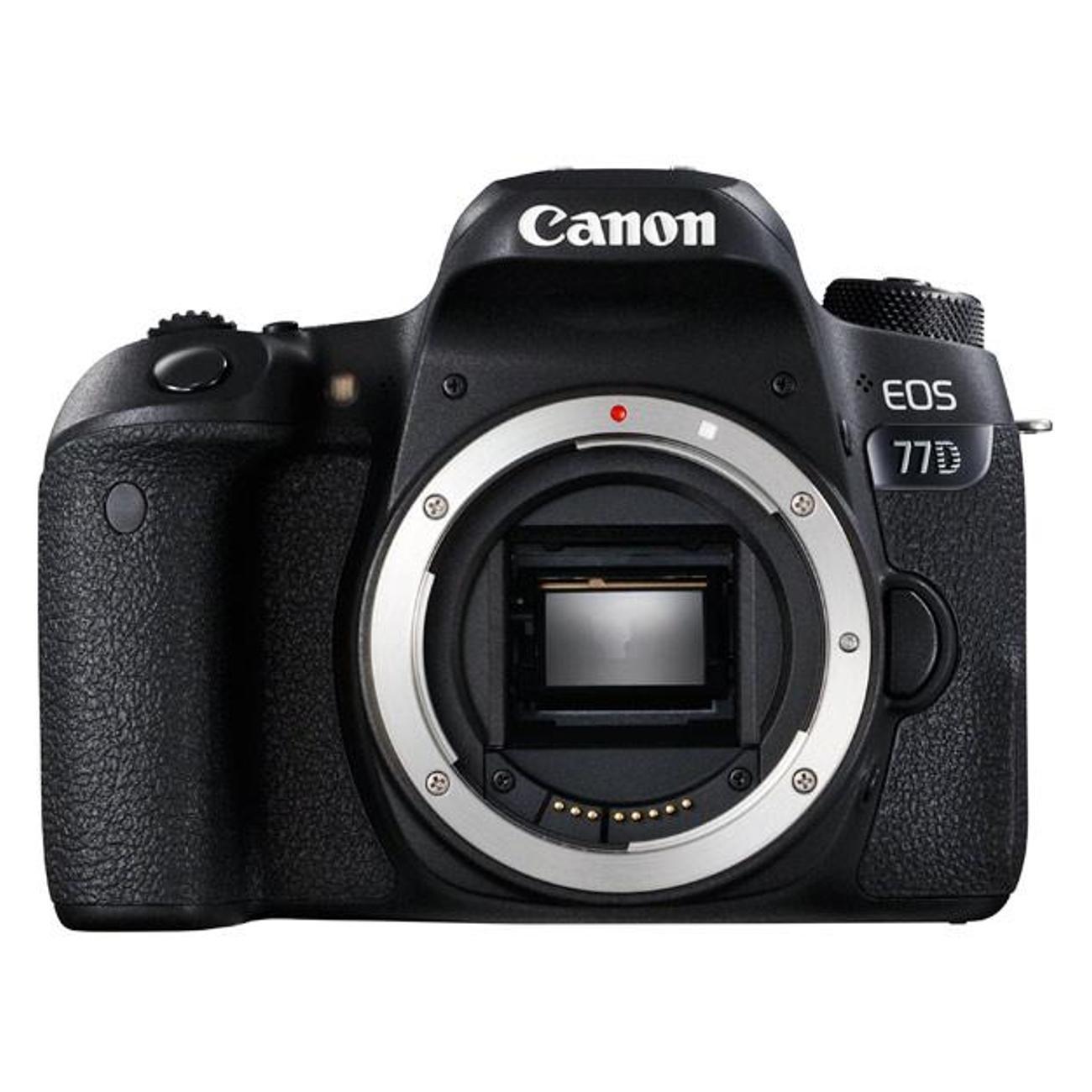 Фотоаппарат зеркальный Canon EOS 77D Body фото