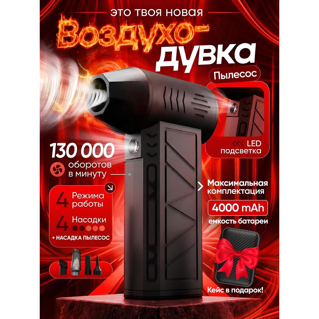 Воздуходувка аккумуляторная UrbanWurth UWVD050PRO