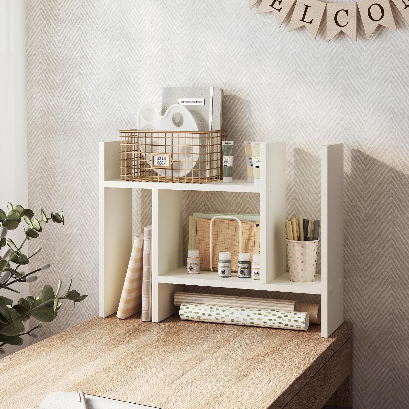 Полка книжная Брин Лия белый