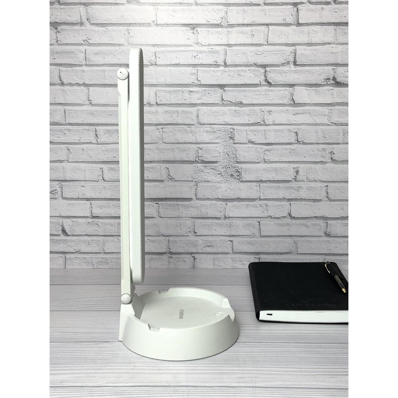 Лампа настольная электрическая ENERGY EN-LED 38, 3 режима освещения, белый