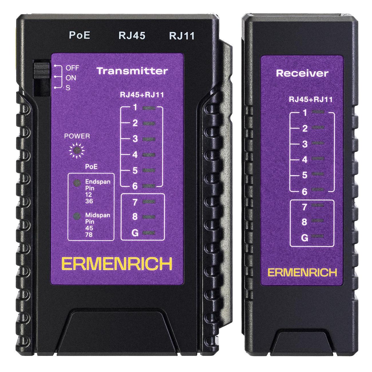 Кабельный тестер Ermenrich NetGeeks_NP10