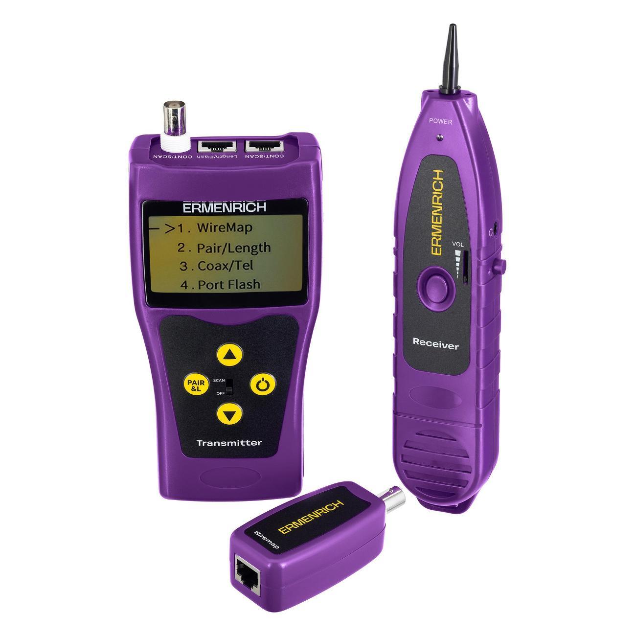 Кабельный тестер Ermenrich NetGeeks_NP30