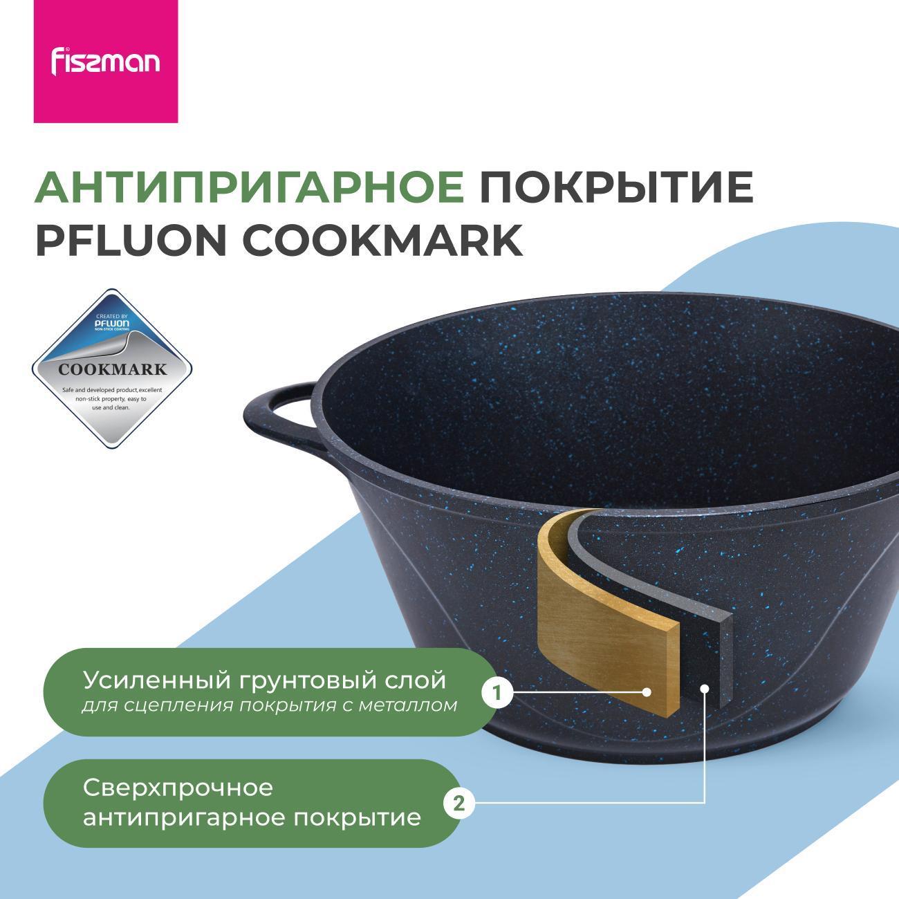 Кастрюля FISSMAN SAPPHIRE PRO 26x14см, 5л