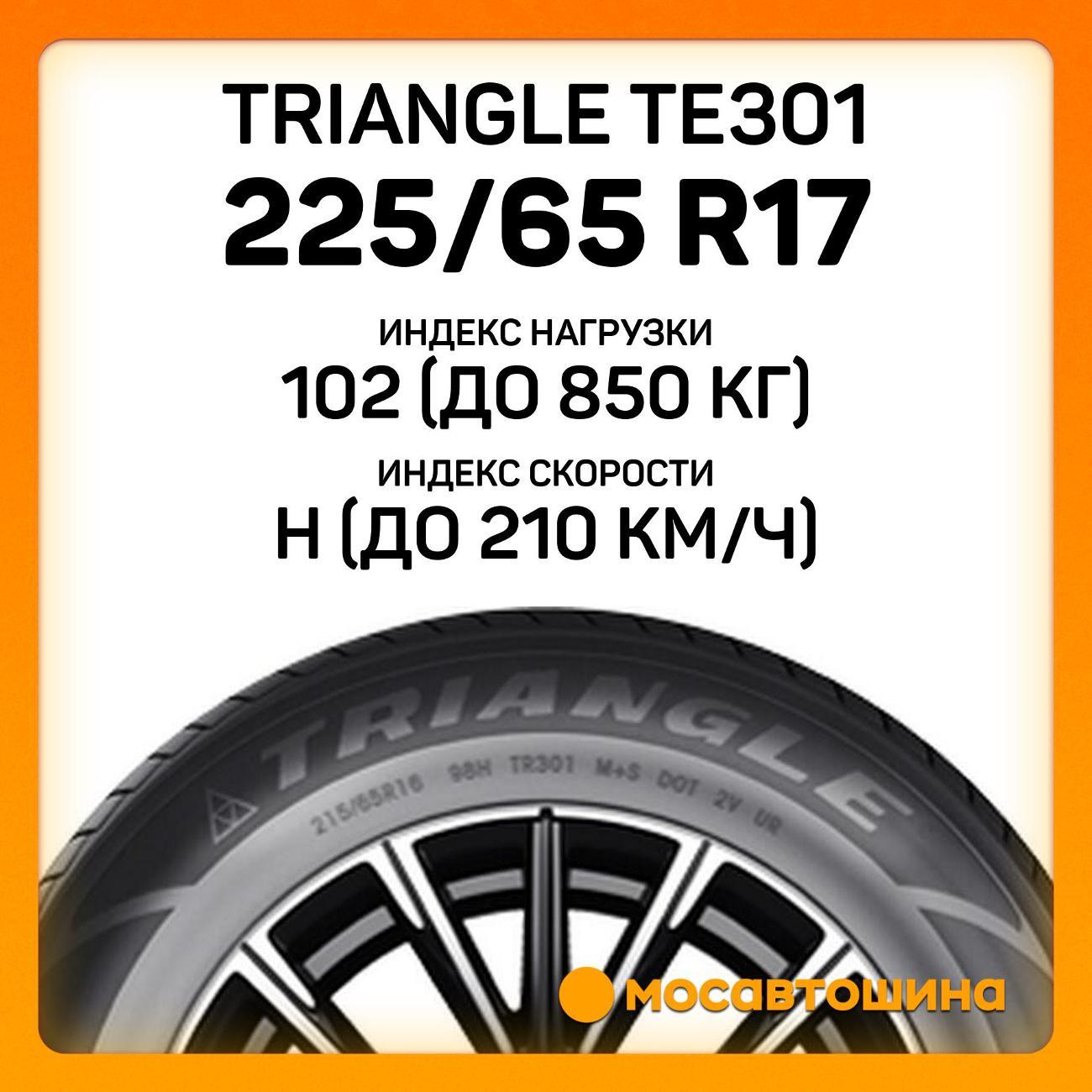 Шина автомобильная TRIANGLE TE301 225/65 R17 102H