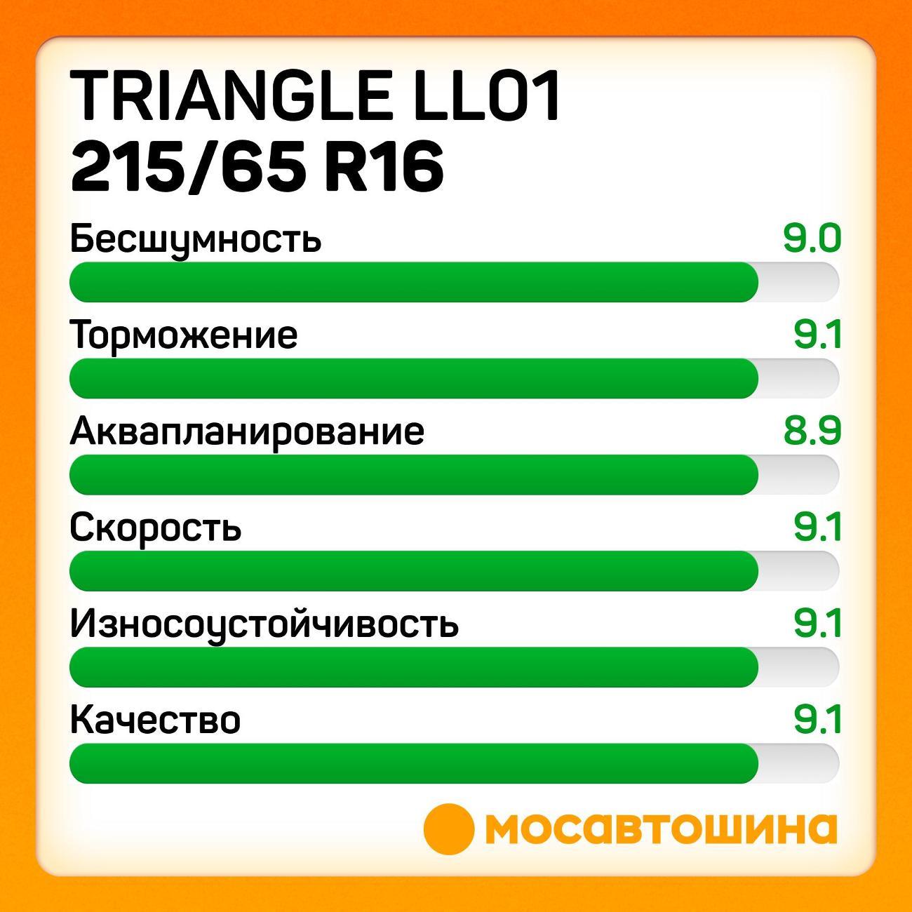 Шина автомобильная TRIANGLE LL01 215/65 R16C 109/107Q