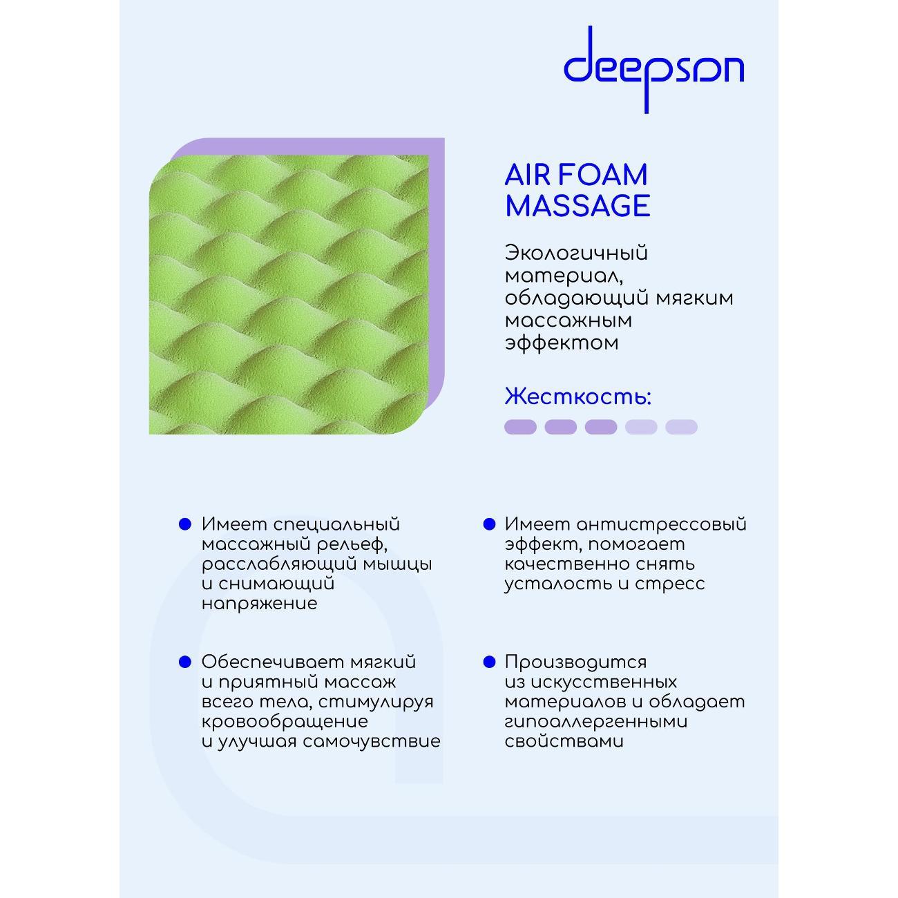 Матрас Deepson 200x200 FEEL Medium S1000