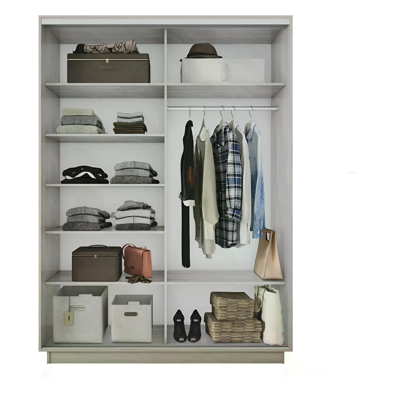 Шкаф-купе Е1 1,2 Экспресс 2-х дверный 120х220х60 ЛДСП/Зеркало