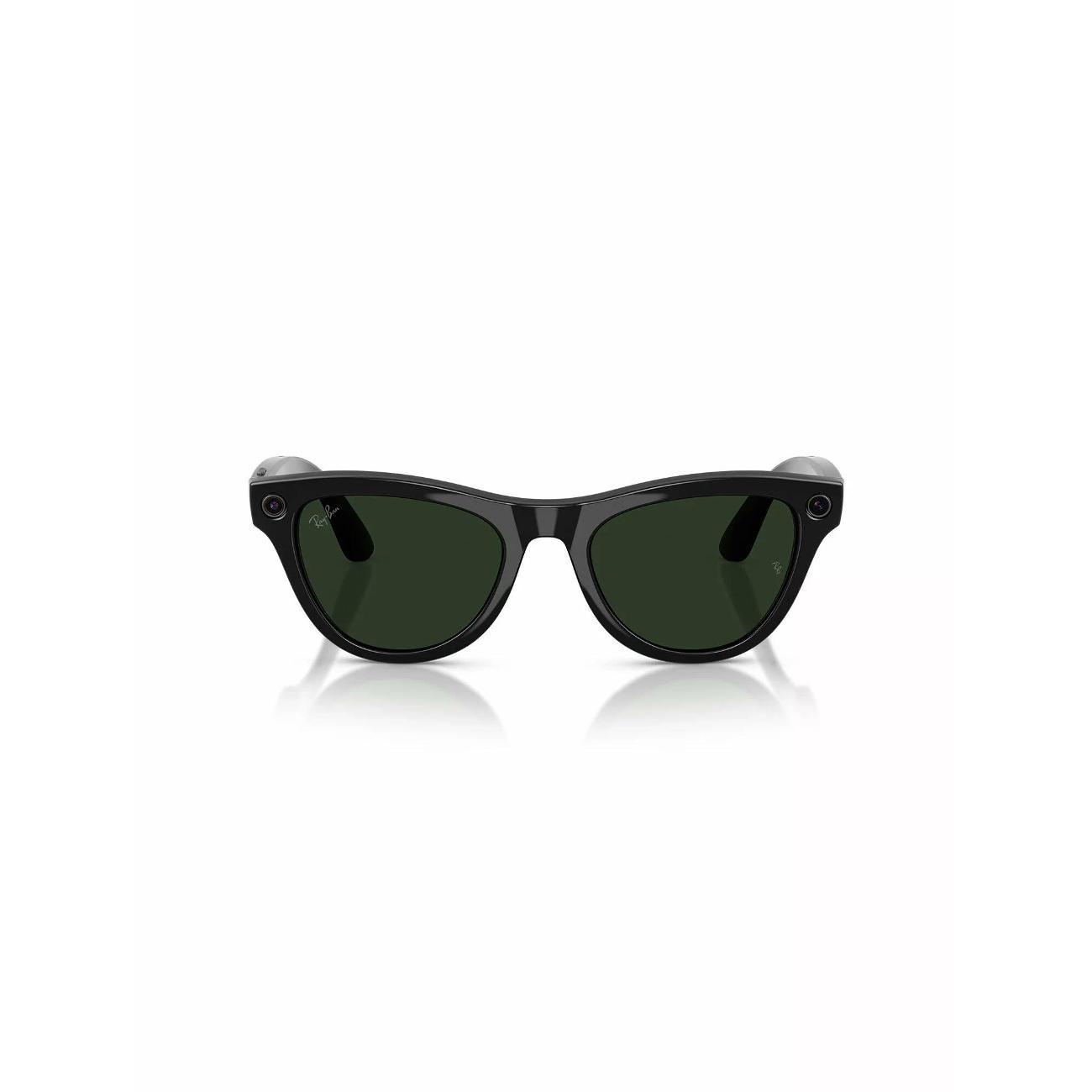 Смарт очки Ray Ban Skyler (Gen2) RW4014 (Shiny Black/G15 Green)