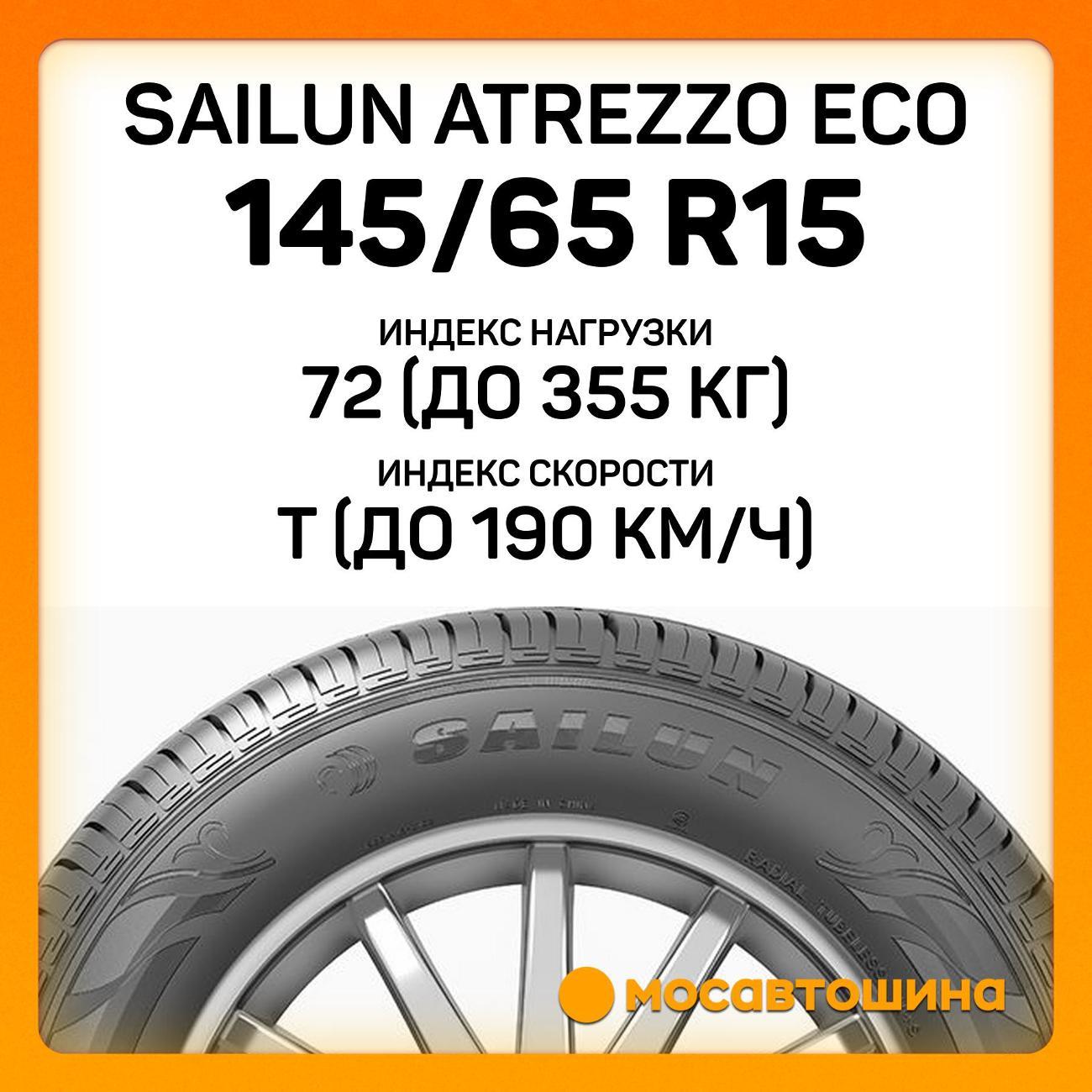 Шина автомобильная Sailun Atrezzo Eco 145/65 R15 72T