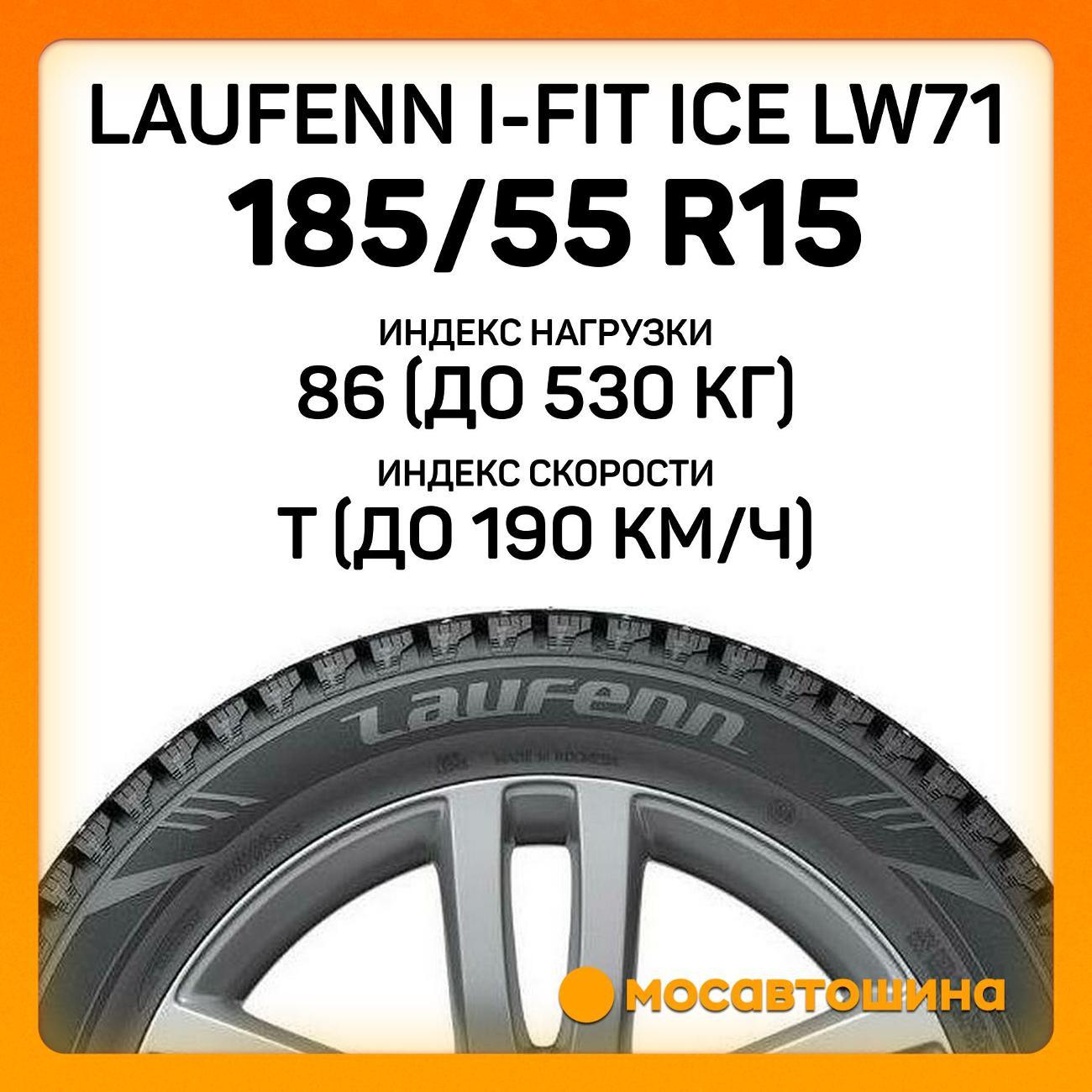 Шина автомобильная Laufenn i-Fit Ice LW71 185/55 R15 86T XL