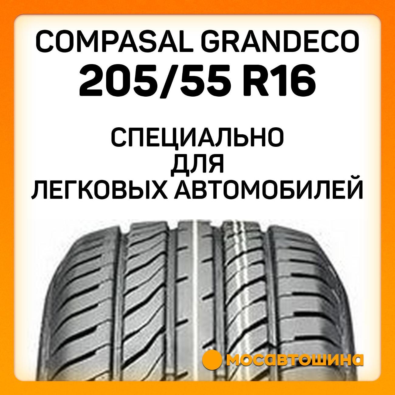 Шина автомобильная Compasal Grandeco 205/55 R16 91V