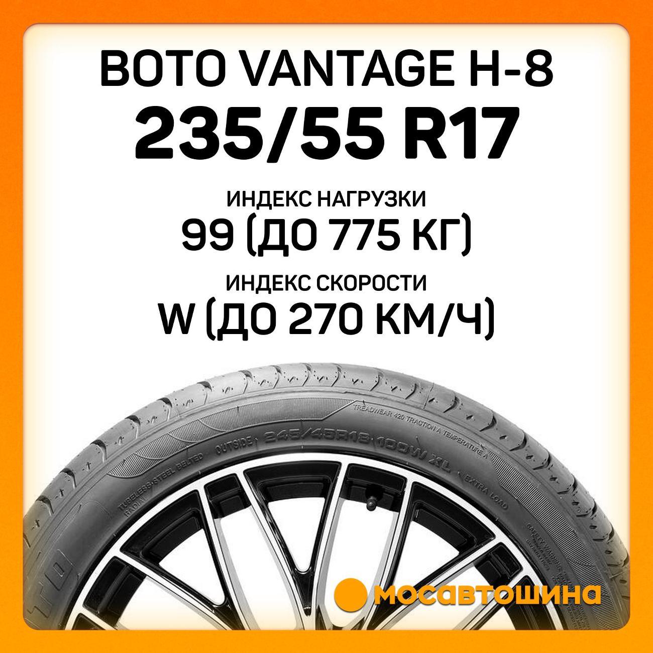 Шина автомобильная Boto Vantage H-8 235/55 R17 99W