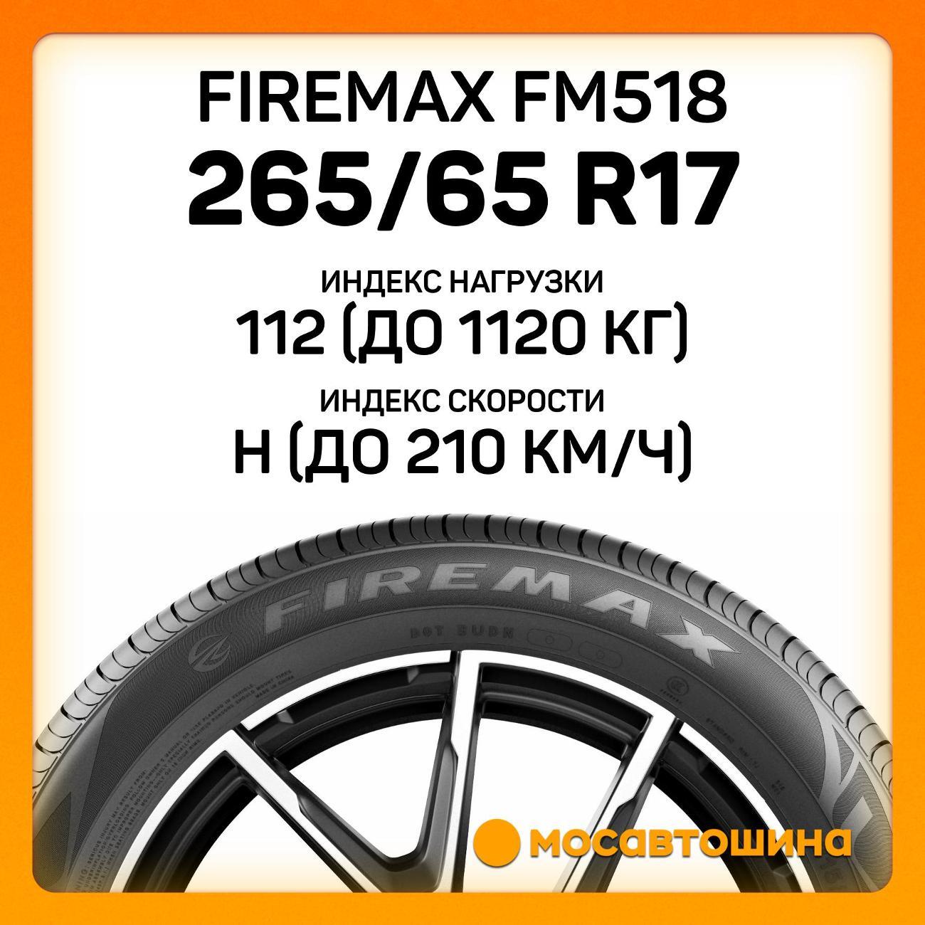 Шина автомобильная Firemax FM518