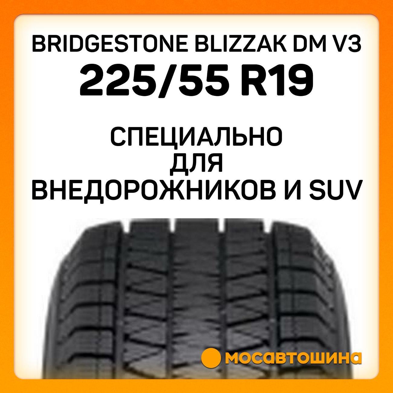 Шина автомобильная Bridgestone Blizzak DM V3