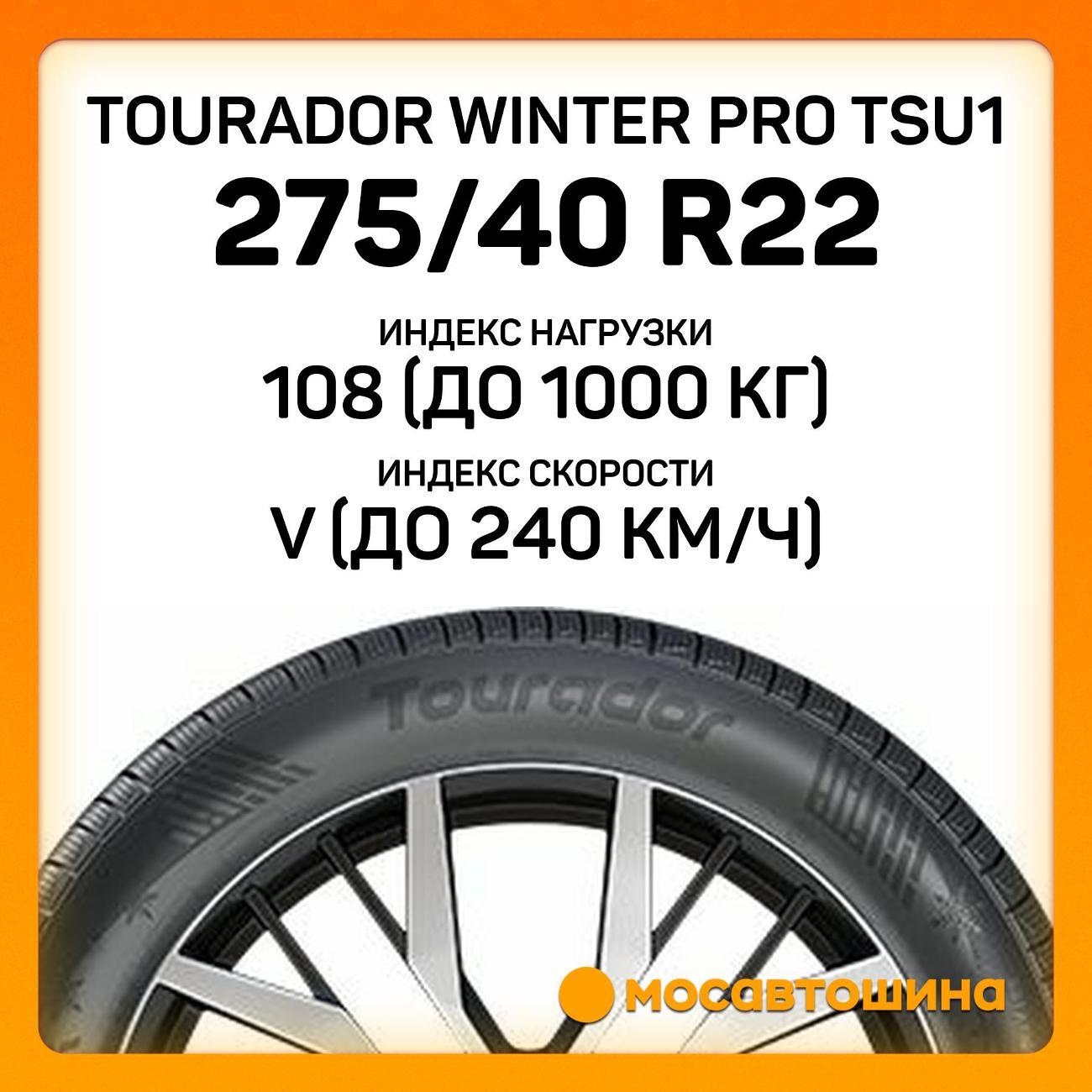 Шина автомобильная Tourador Winter Pro TSU1