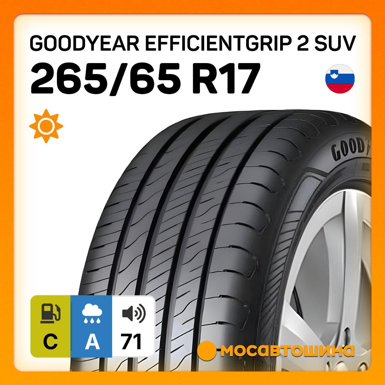 Шина автомобильная Goodyear EfficientGrip 2 SUV