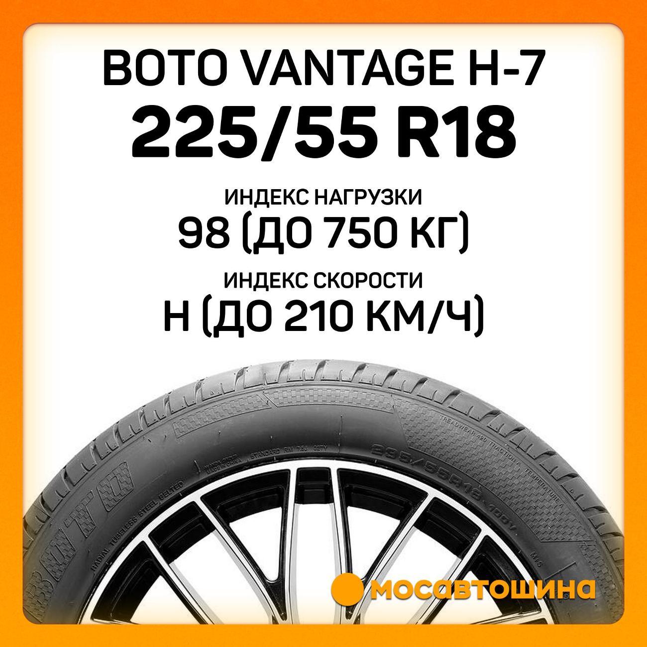 Шина автомобильная Boto Vantage H-7 225/55 R18 98H