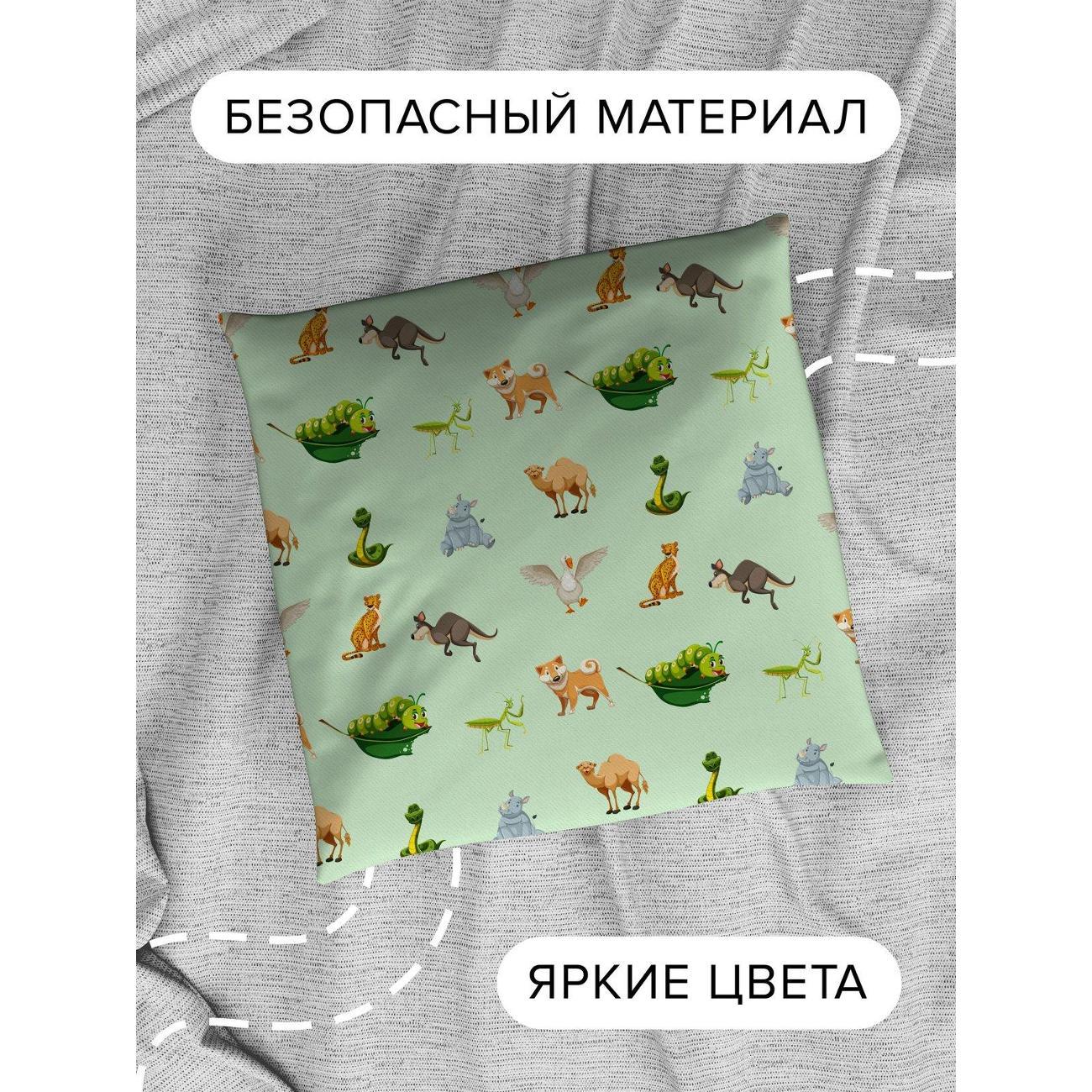 Подушка декоративная PrintyFull Мультяшные животные: гусь FP357722215