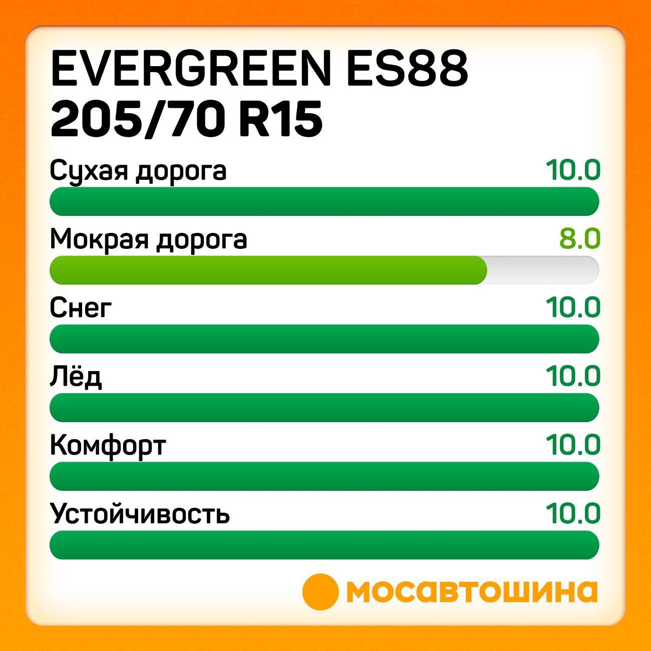 Шина автомобильная Evergreen Es88