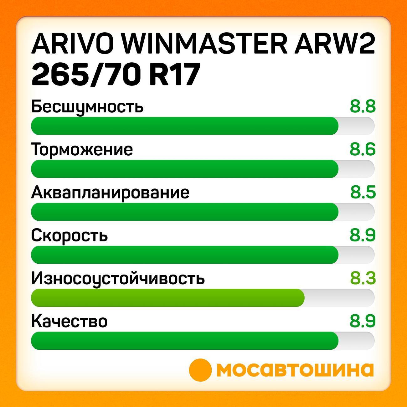 Шина автомобильная Arivo Winmaster ARW2