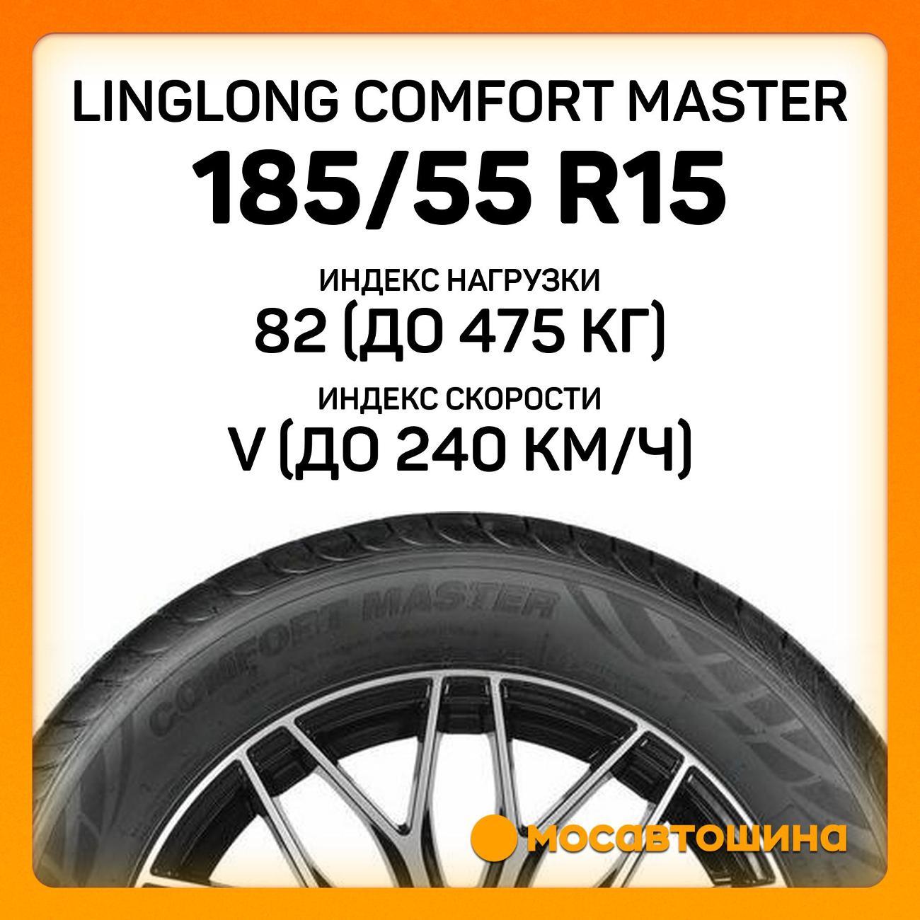 Шина автомобильная LingLong Comfort Master 185/55 R15 82V