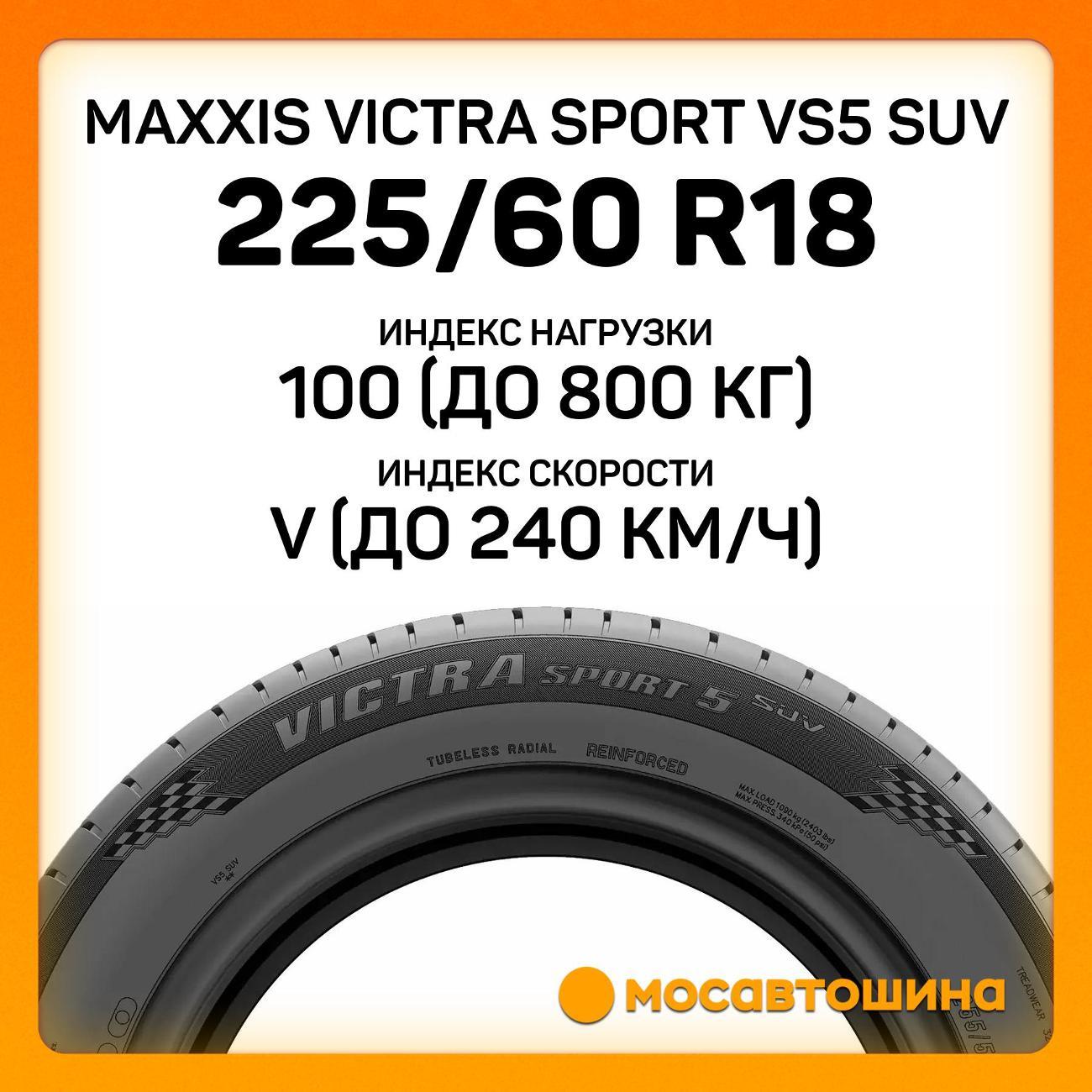 Шина автомобильная Maxxis Victra Sport VS5 SUV