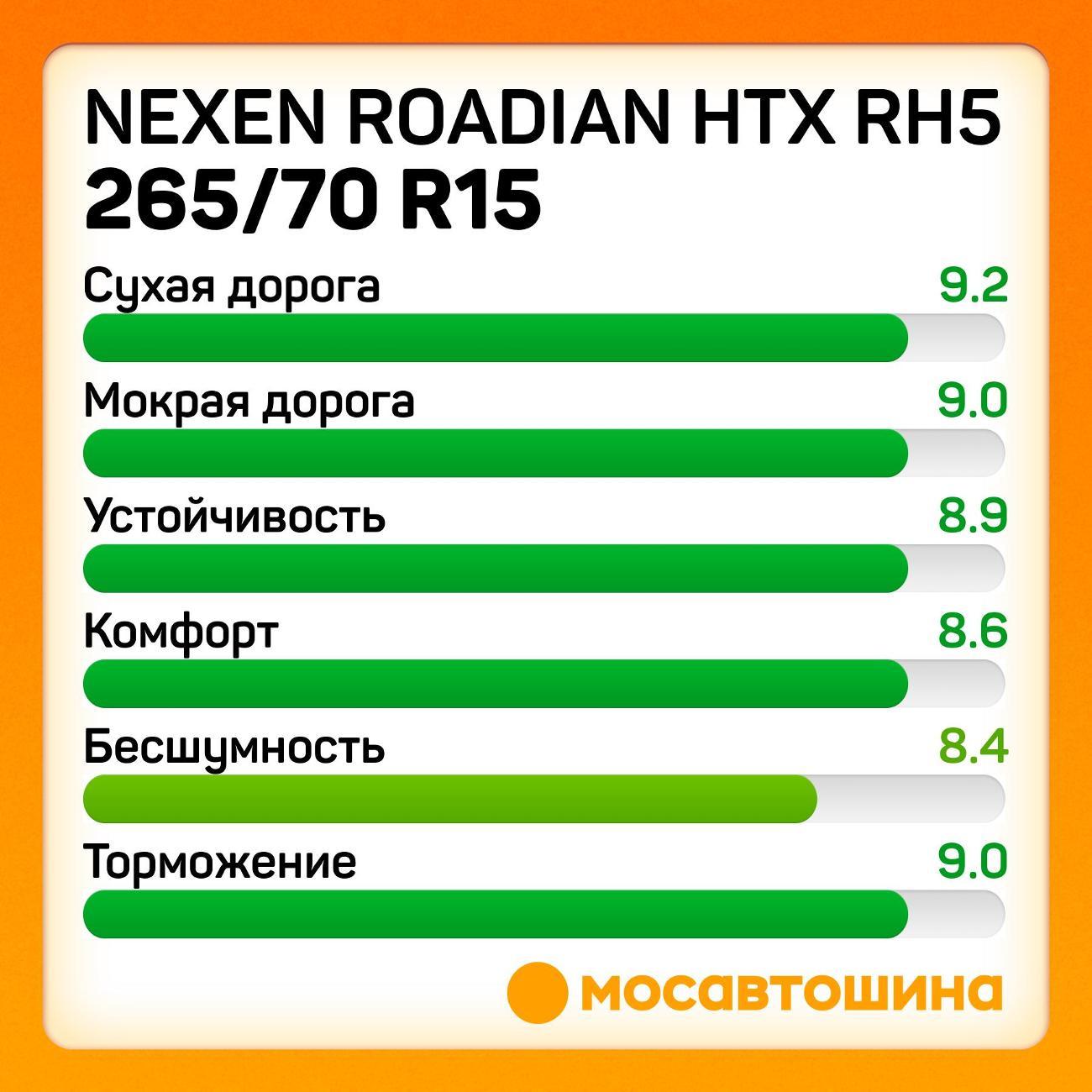 Шина автомобильная Nexen Roadian HTX RH5