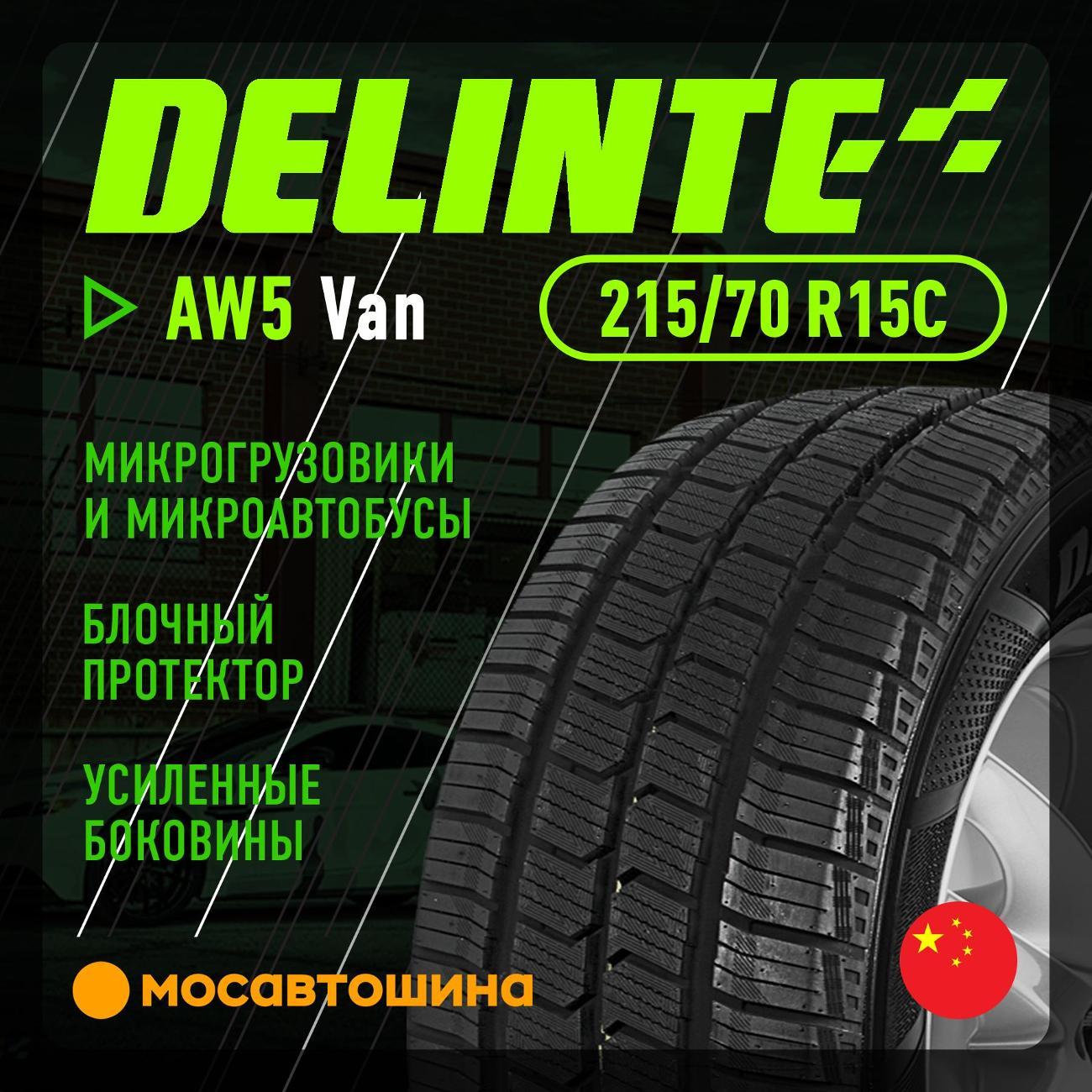 Шина автомобильная Delinte AW5 Van 215/70 R15C 109/107R