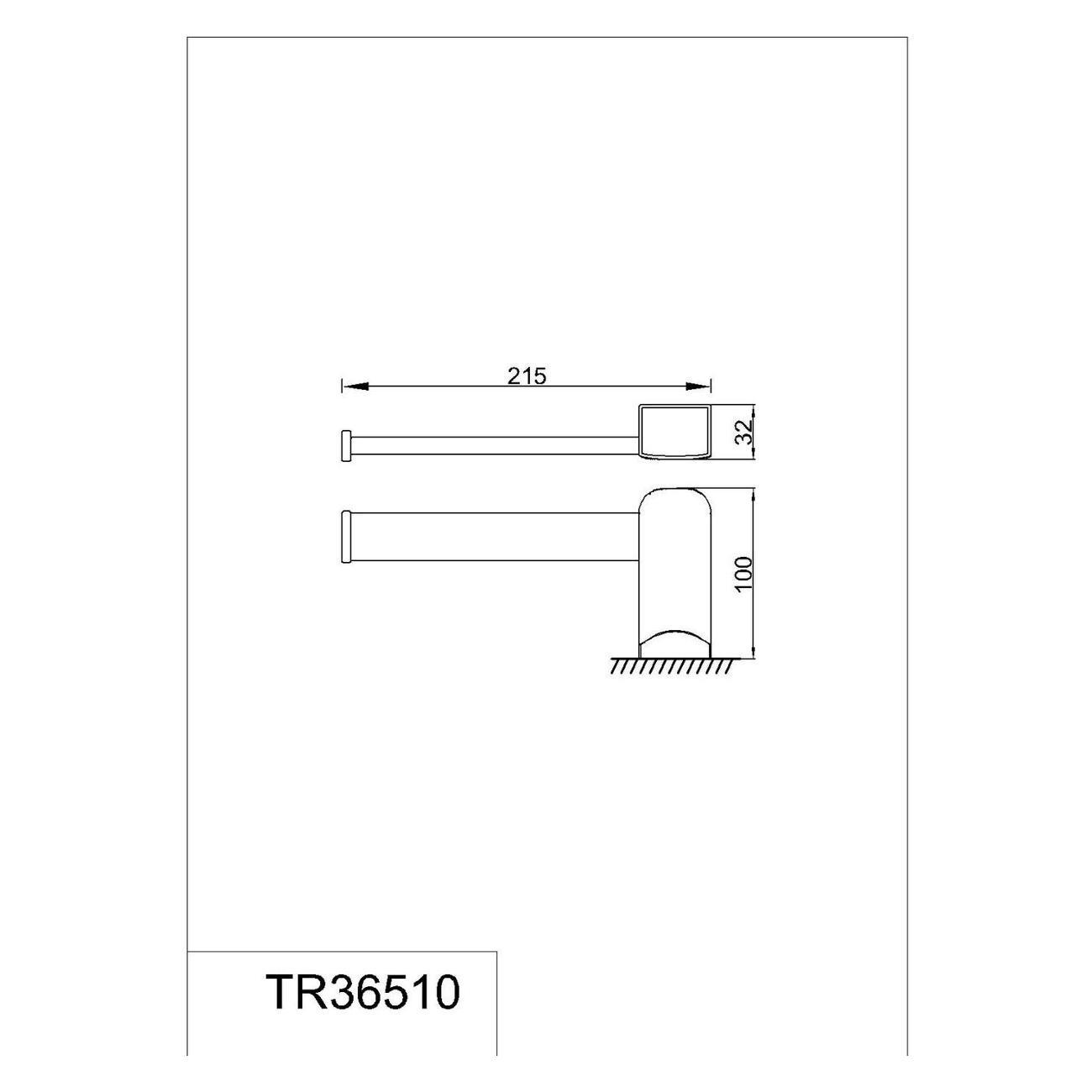 Держатель для туалетной бумаги Rush 019b12c2b544795ab05fd4c26e317ce4