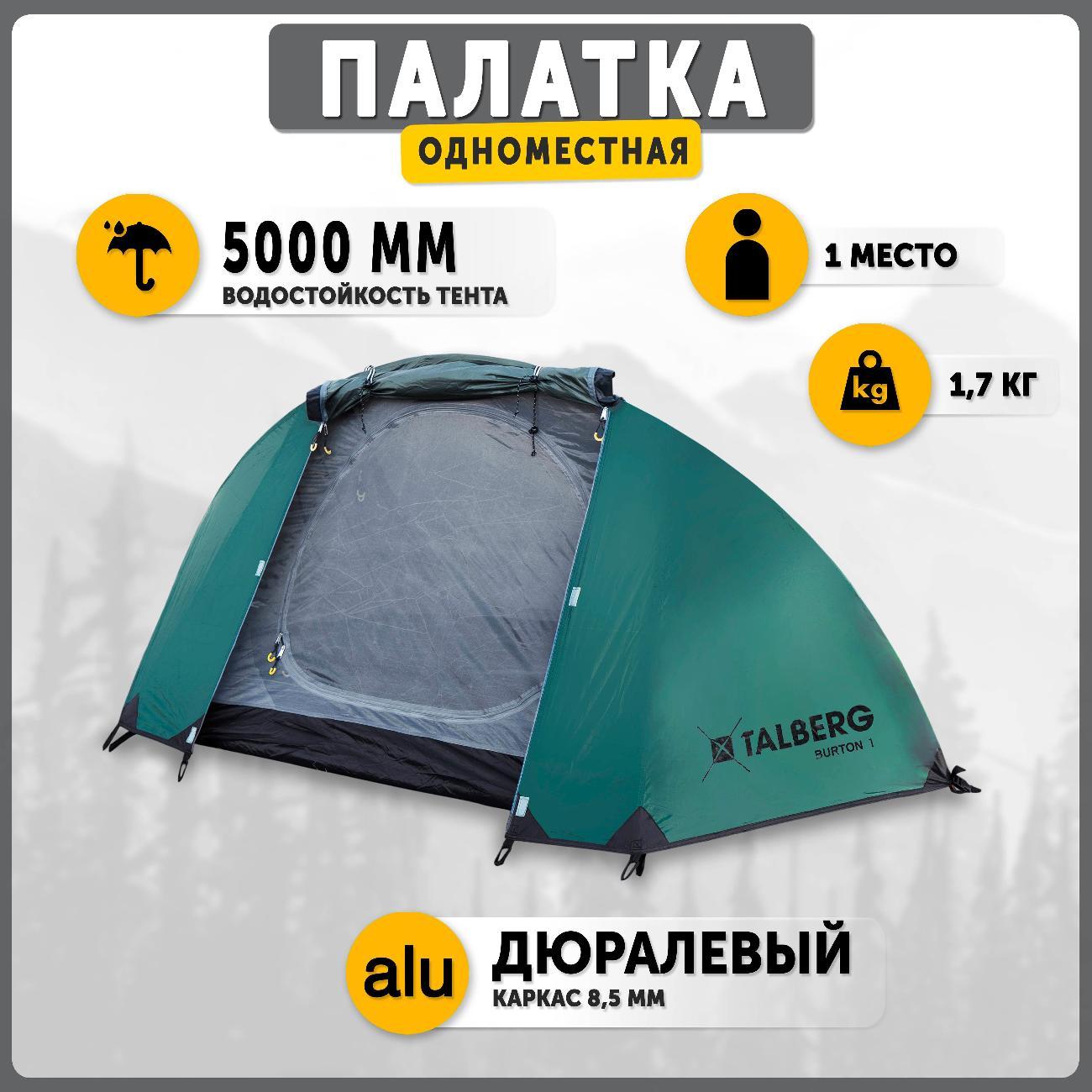 Шатер Talberg BURTON 1 Alu палатка