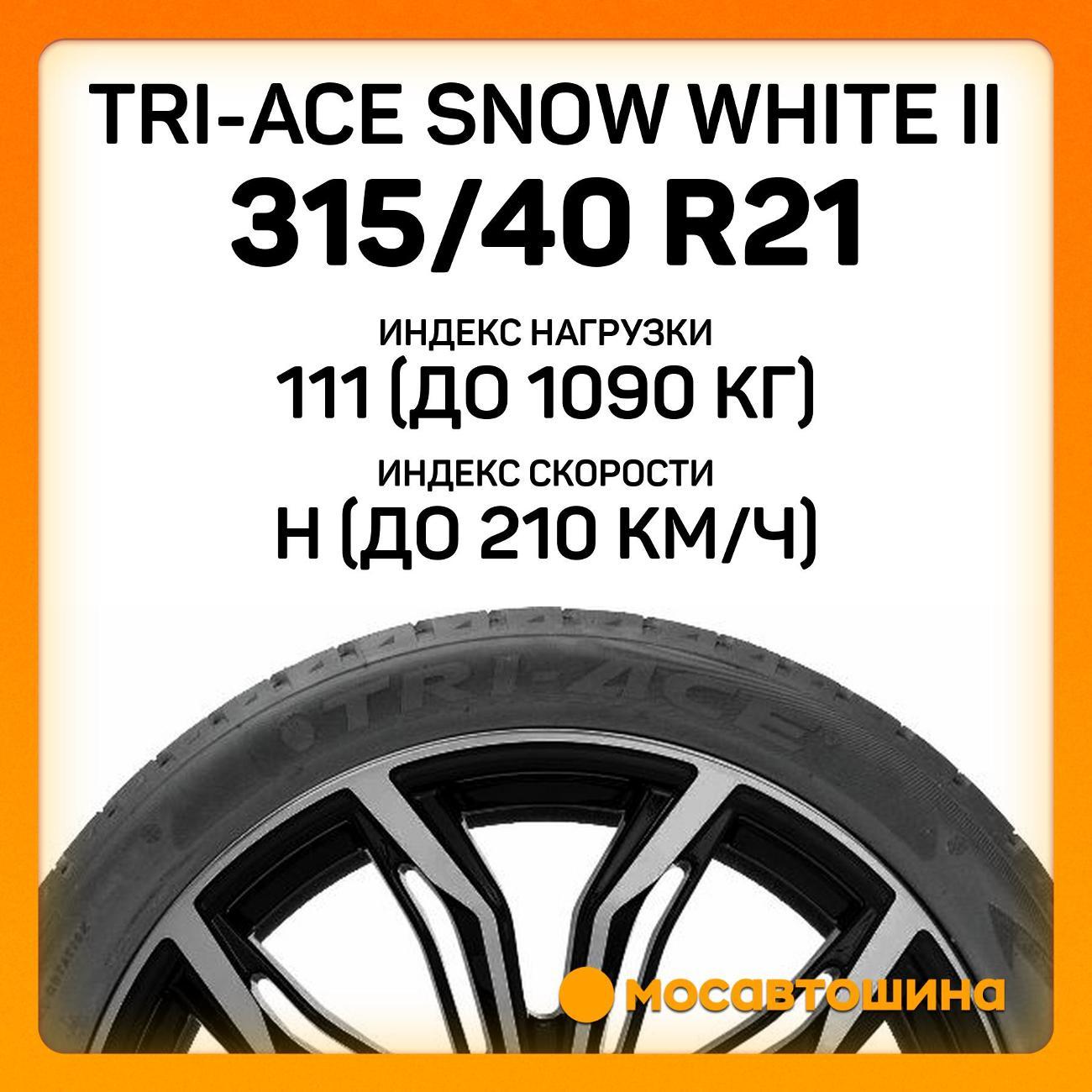 Шина автомобильная Tri-Ace Snow White II 315/40 R21 111H
