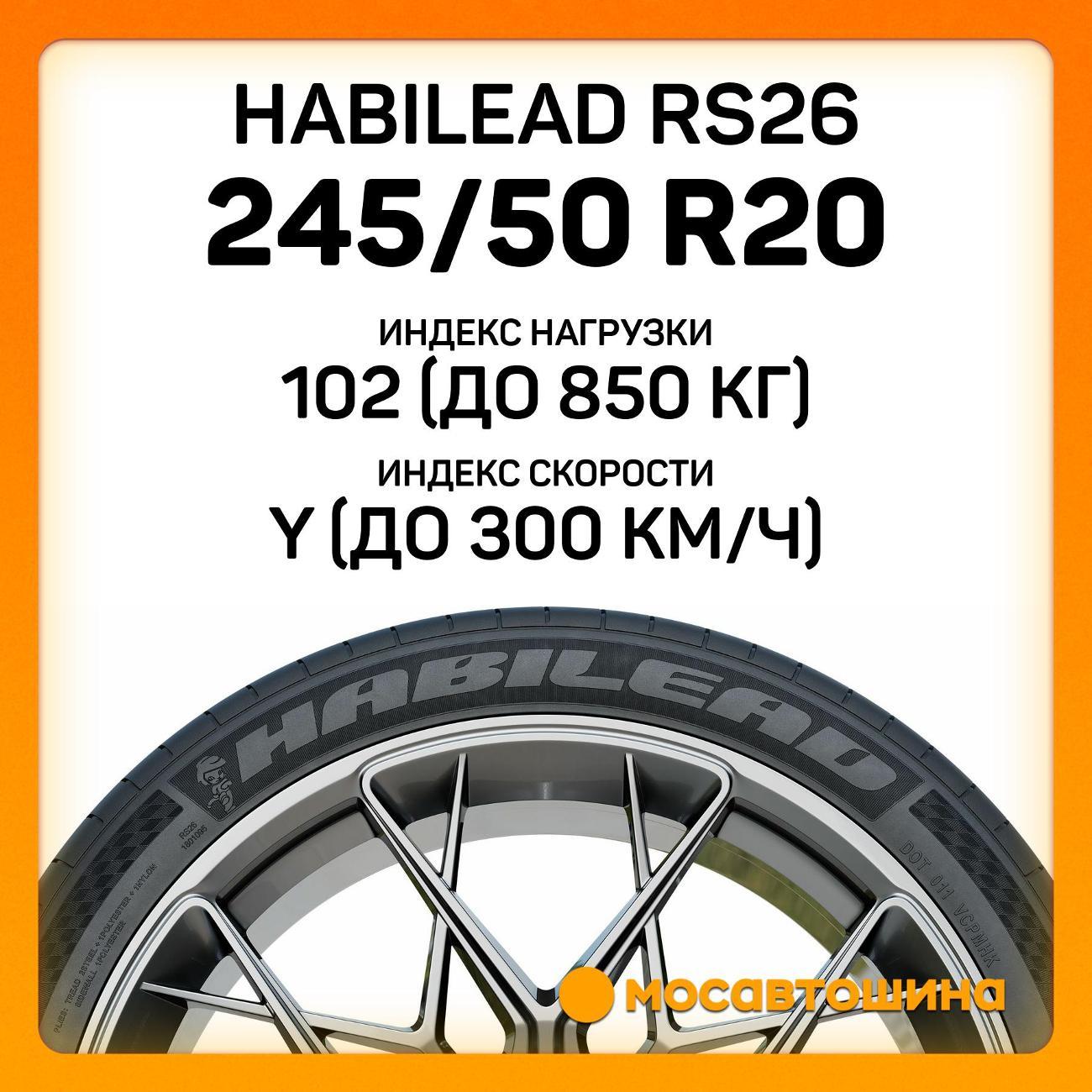 Шина автомобильная Habilead RS26 245/50 R20 102Y