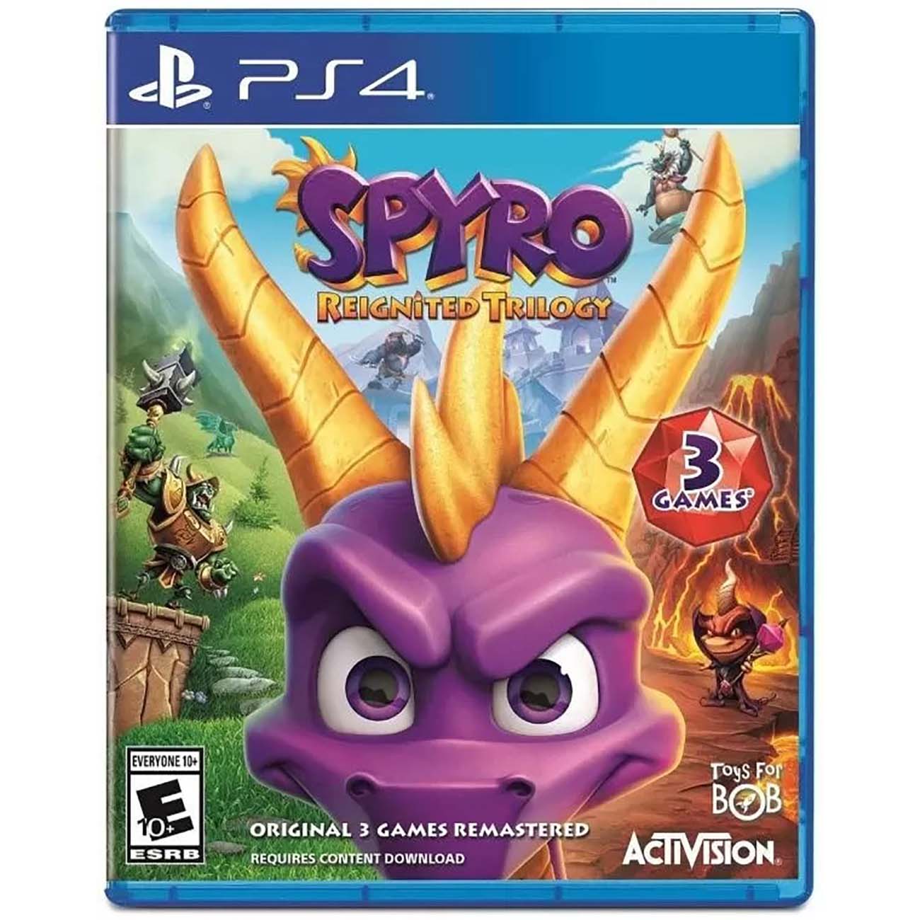 PS4 игра Activision Spyro Reignited Trilogy фото