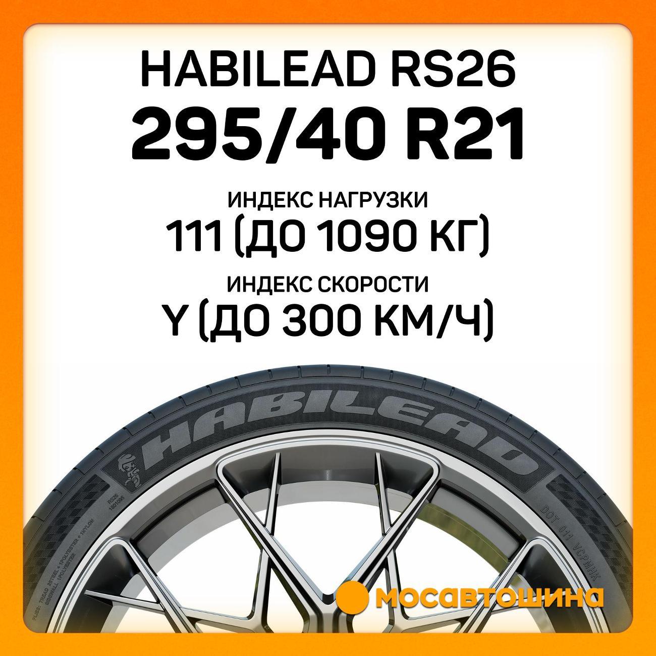 Шина автомобильная Habilead RS26 295/40 R21 111Y