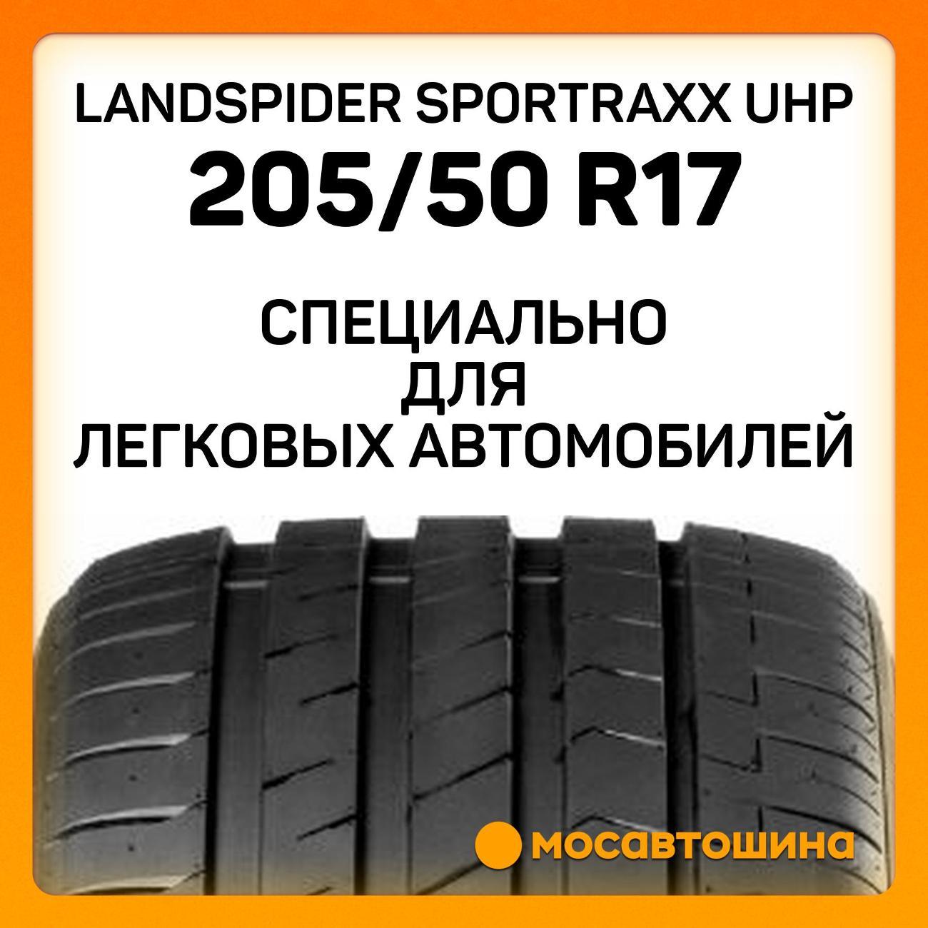 Шина автомобильная Landspider Sportraxx UHP 205/50 R17 93W XL