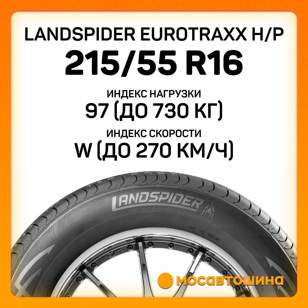Шина автомобильная Landspider Eurotraxx H/P 215/55 R16 97W XL
