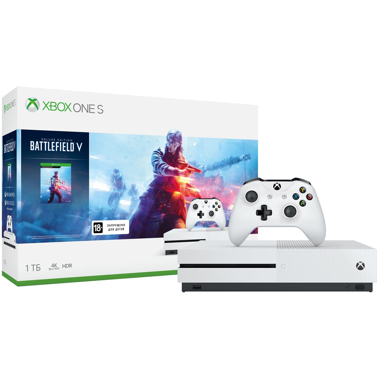 Игровая консоль Xbox One Microsoft S 1TB + Battlefield V фото