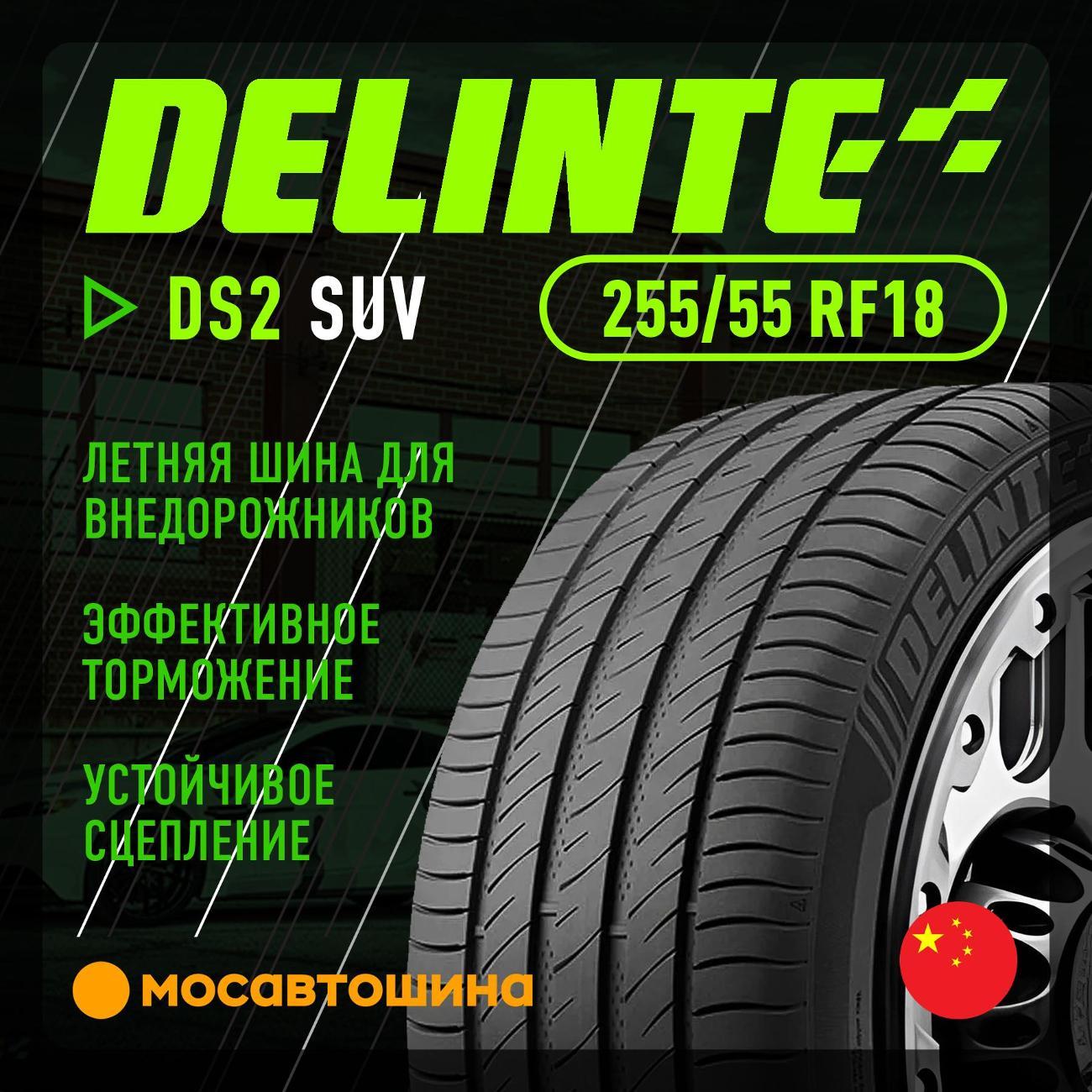 Шина автомобильная Delinte DS2 SUV 255/55 R18 109V RF