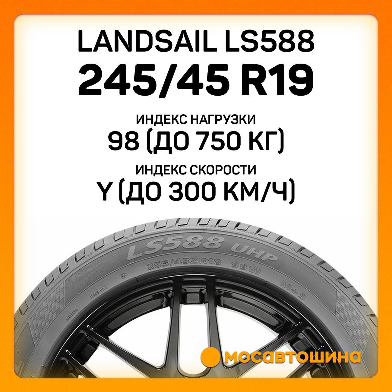Шина автомобильная Landsail LS588 245/45 R19 98Y RF