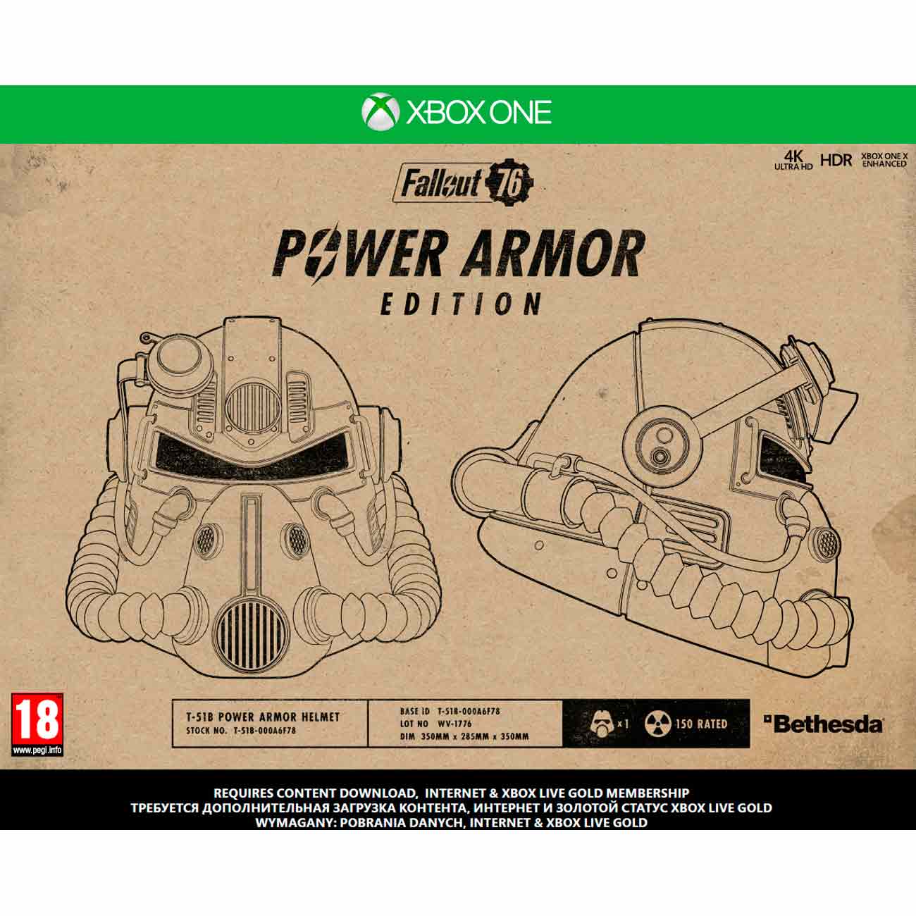Xbox игра Bethesda Fallout 76. Power Armor Edition фото