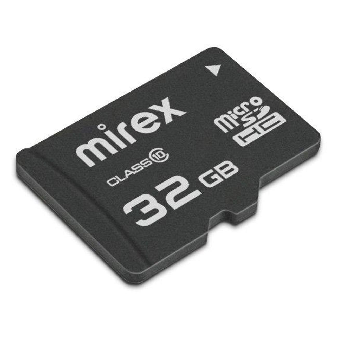 Карта памяти SD Micro MIREX microSDHC 32GB (class 10)