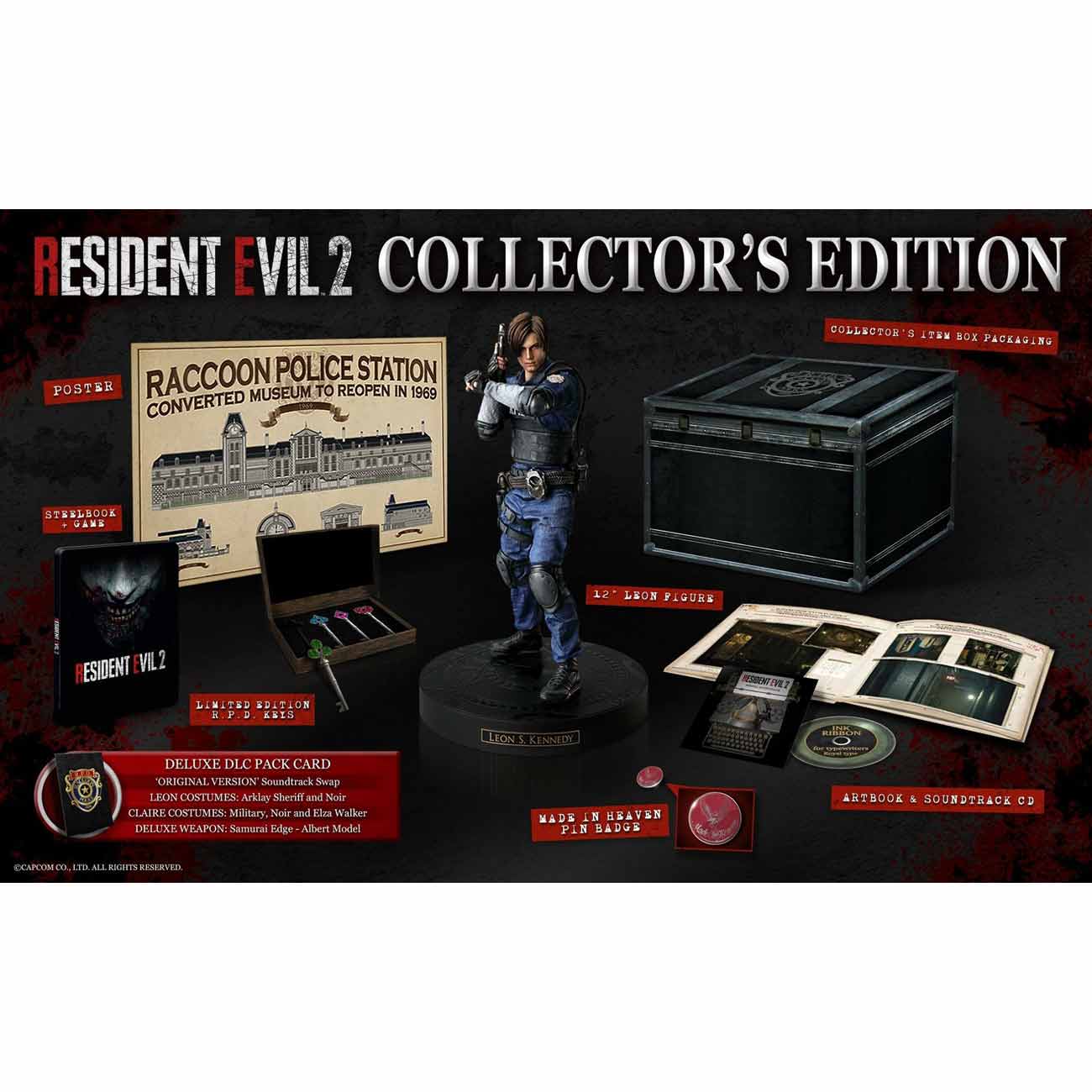 PS4 игра Capcom Resident Evil 2. Collector's Edition фото