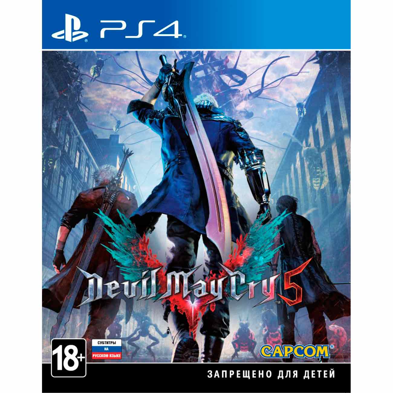 PS4 игра Capcom Devil May Cry 5 фото