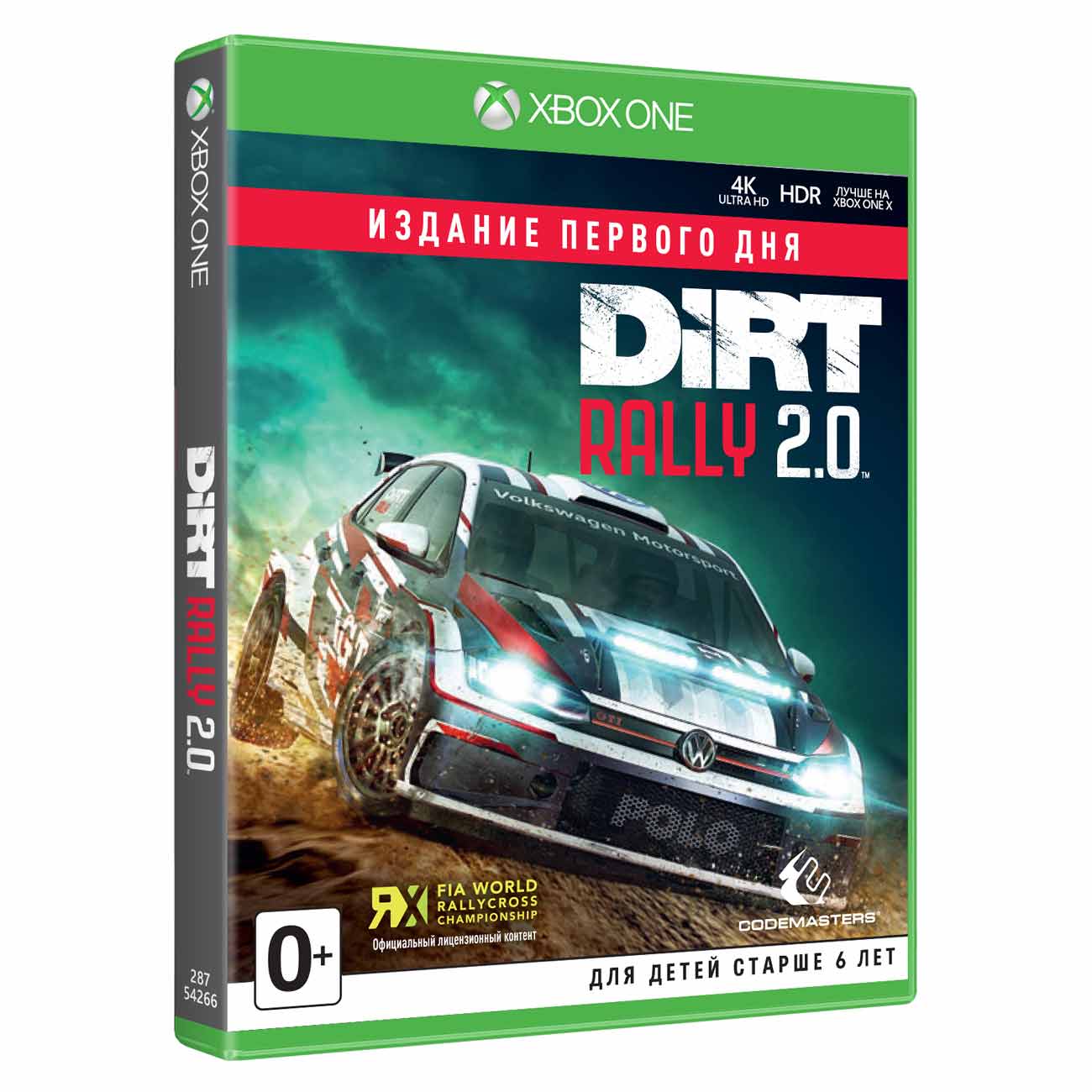 Xbox игра Codemasters DiRT Rally 2.0