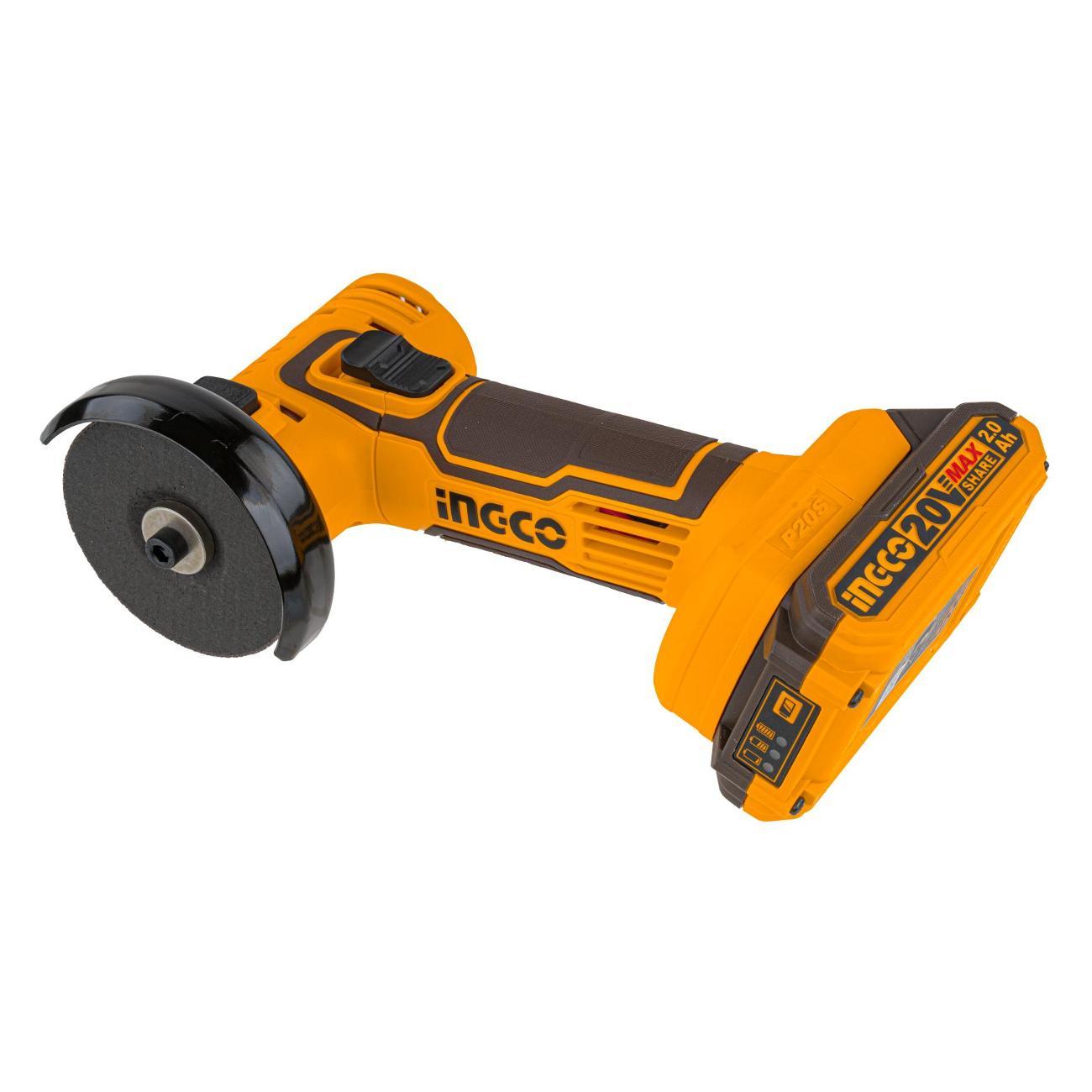 Шлифмашина угловая (болгарка) INGCO CAGLI76012