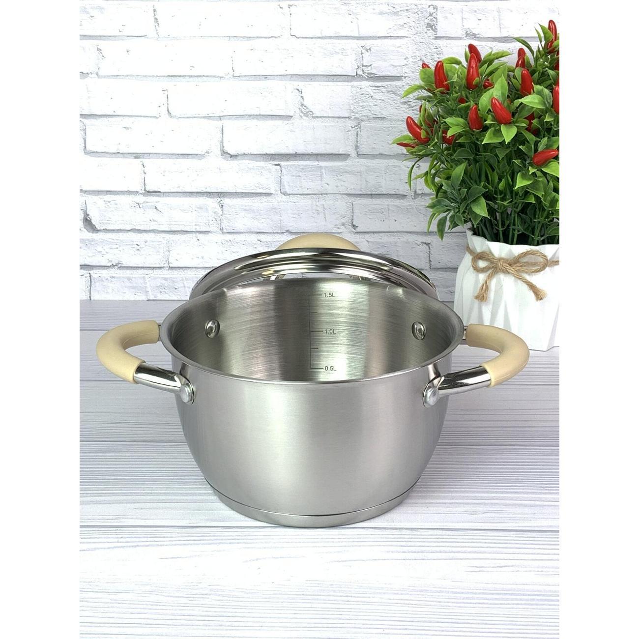 Кастрюля Эко-Поставка 3,3 литра с крышкой