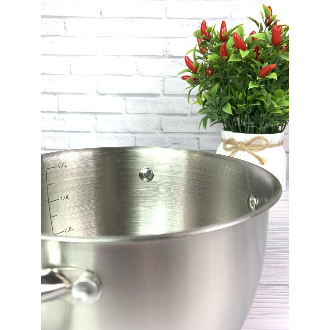 Кастрюля Эко-Поставка 3,3 литра с крышкой