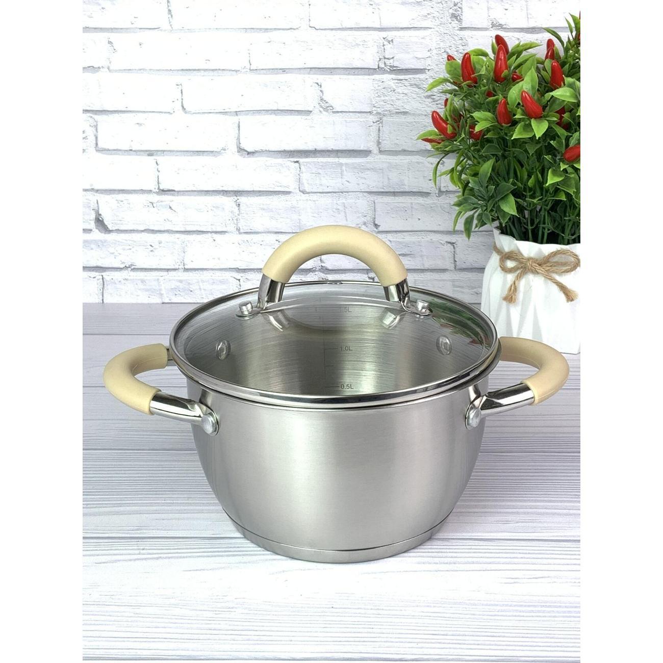 Кастрюля Эко-Поставка 4,5 литра с крышкой