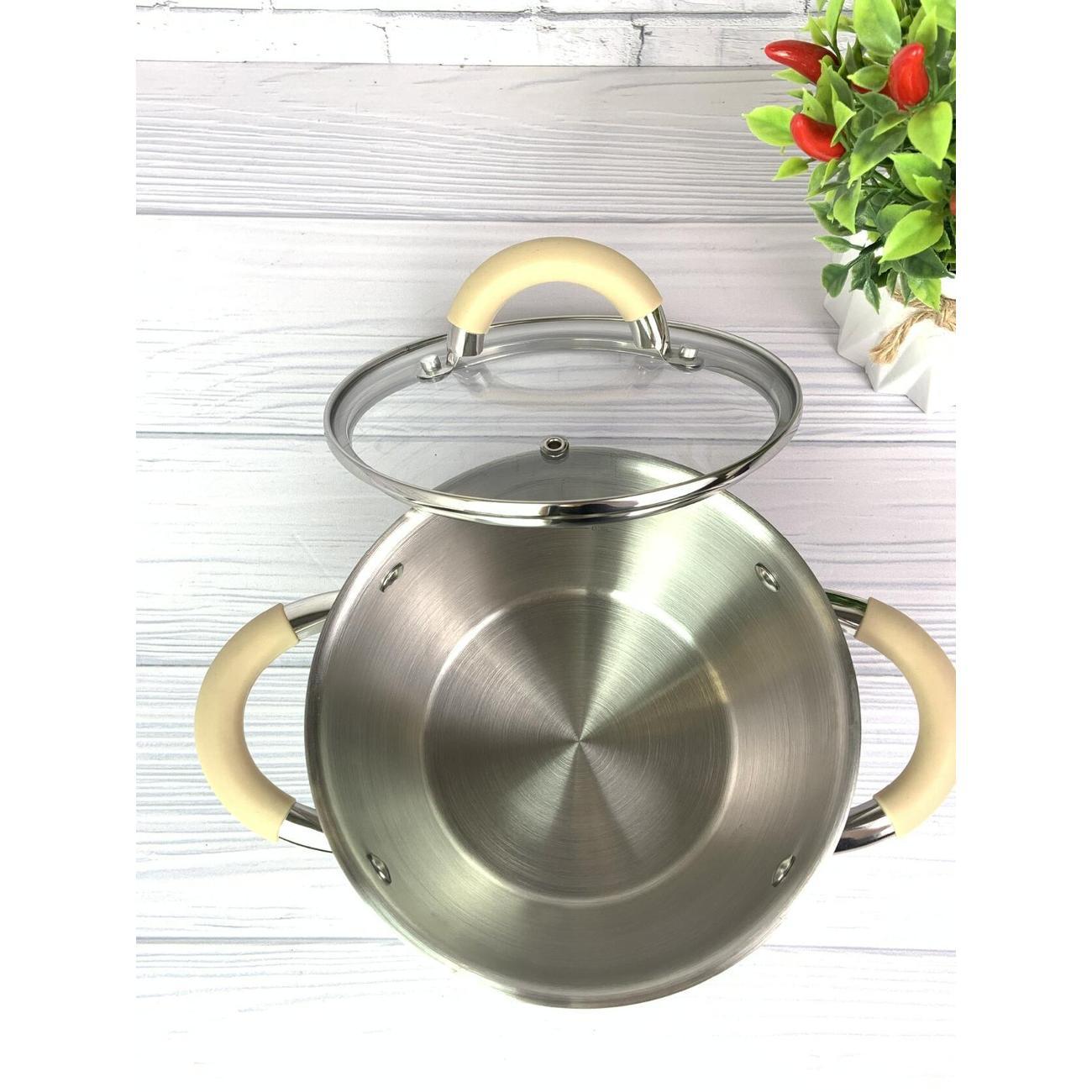 Кастрюля Эко-Поставка 4,5 литра с крышкой